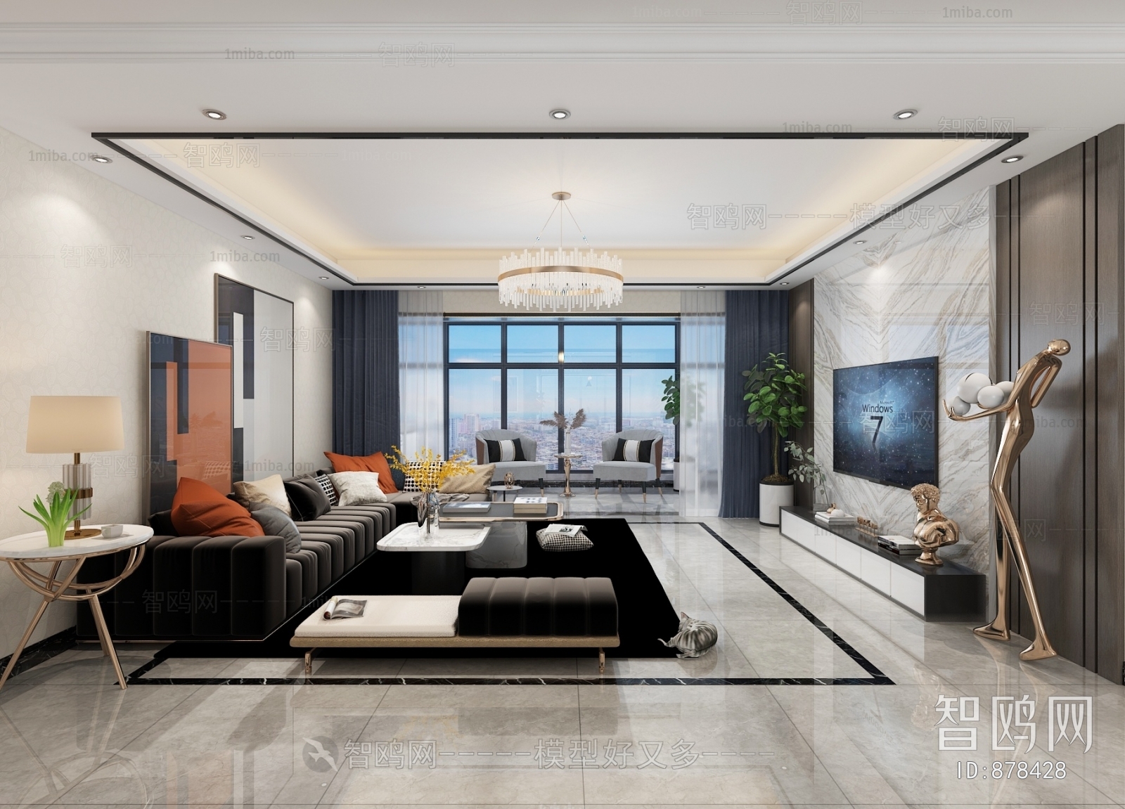 Modern A Living Room