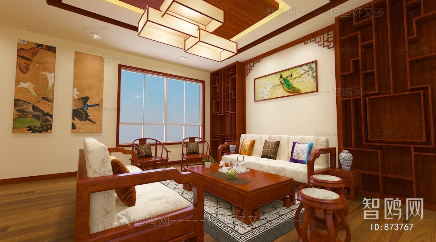 Chinese Style Reception Room