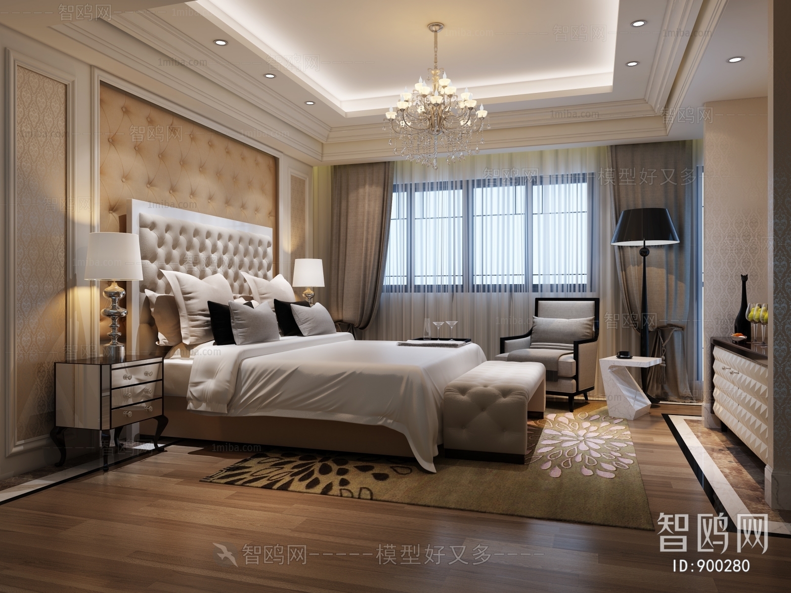 European Style Bedroom