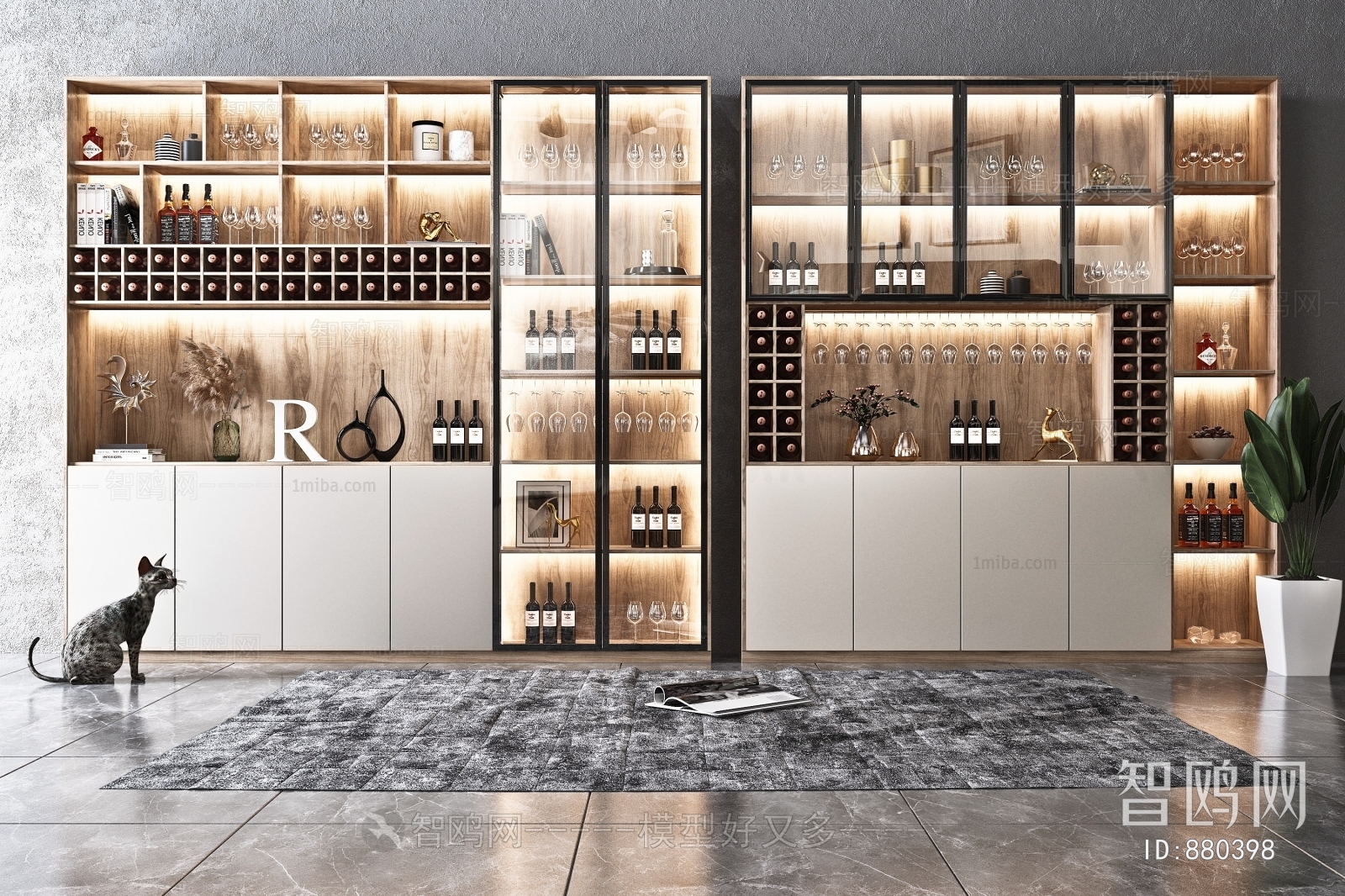 Modern Wine Cabinet