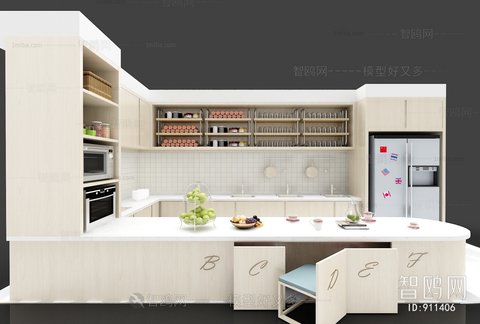 Modern Kitchen Cabinet