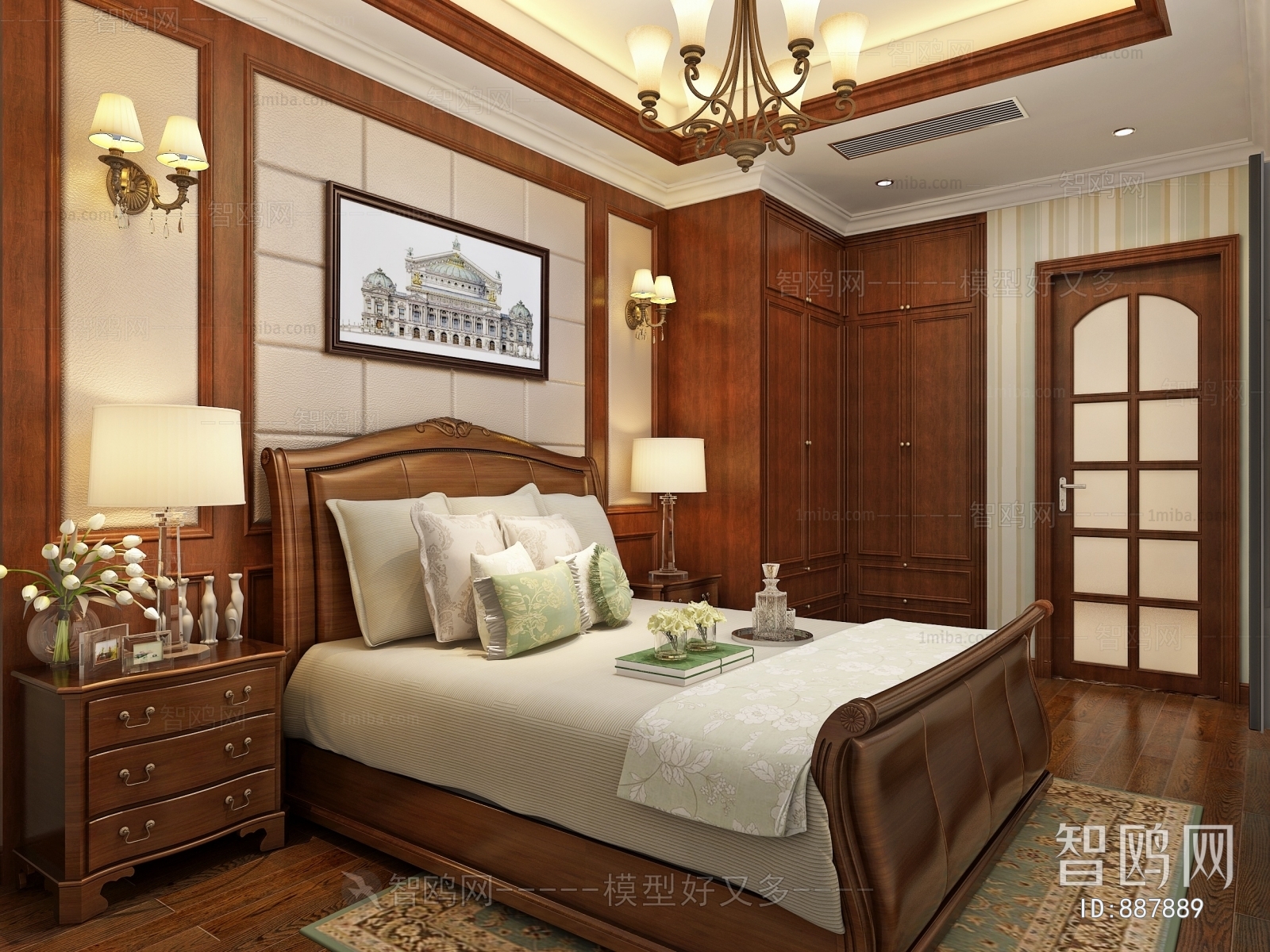 American Style Bedroom