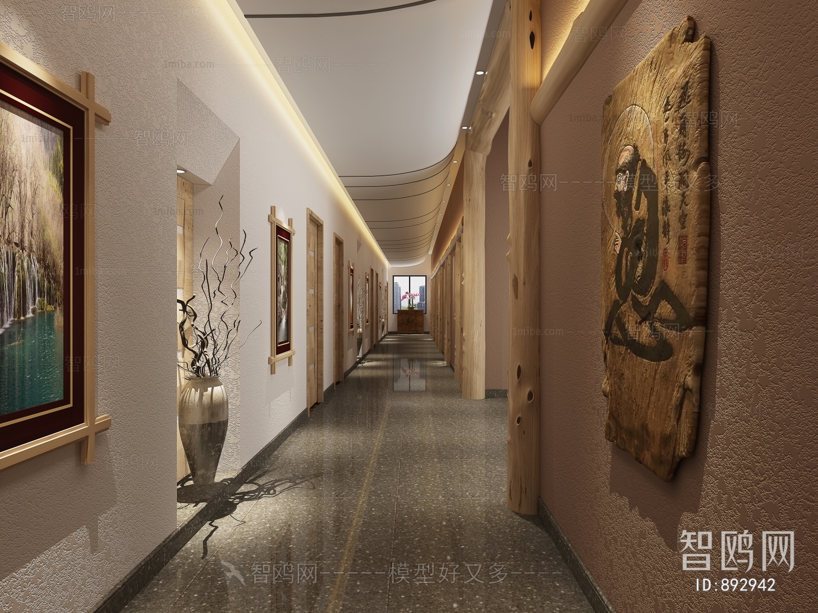 New Chinese Style Corridor