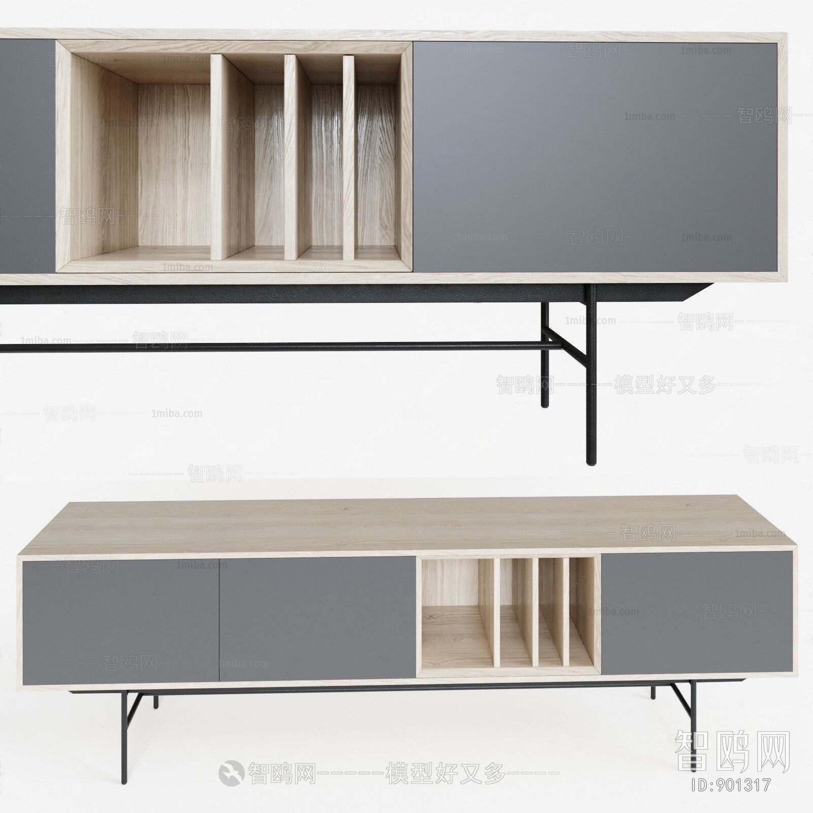 Nordic Style TV Cabinet