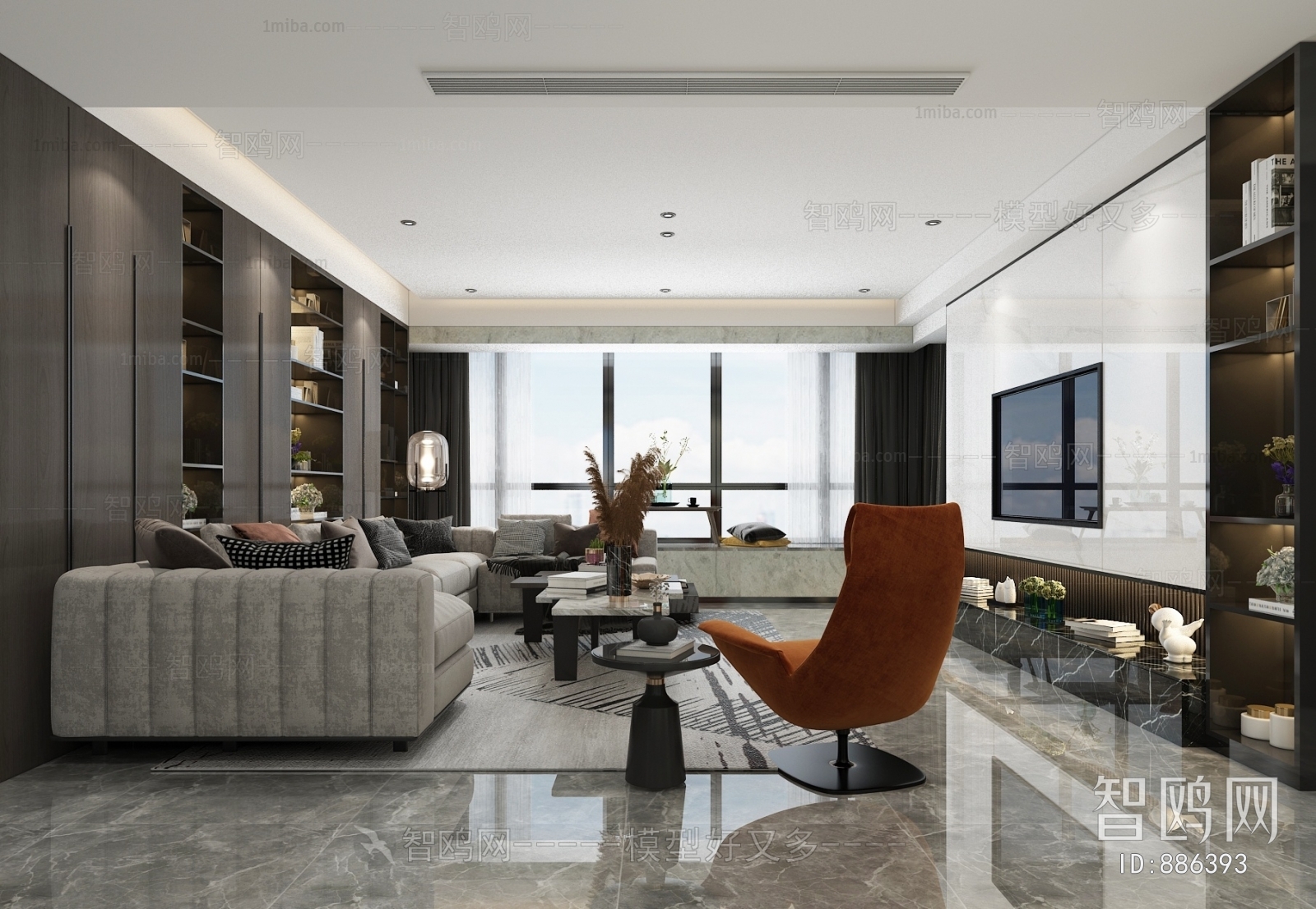 Modern A Living Room