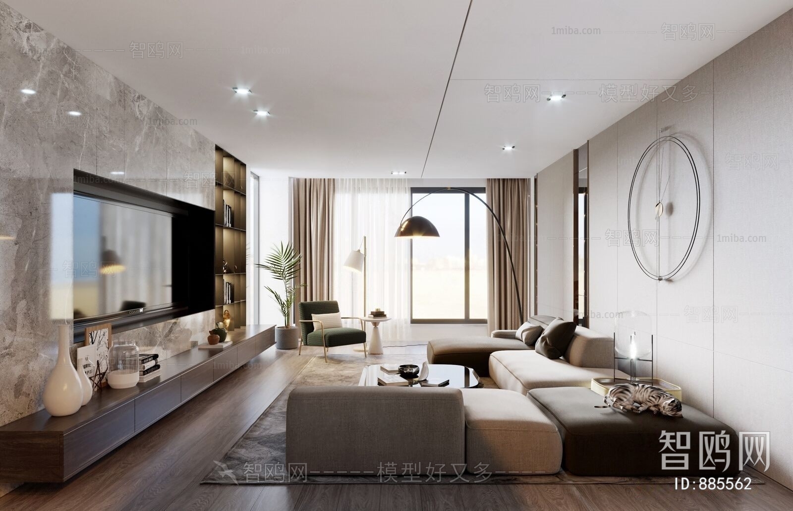 Modern A Living Room