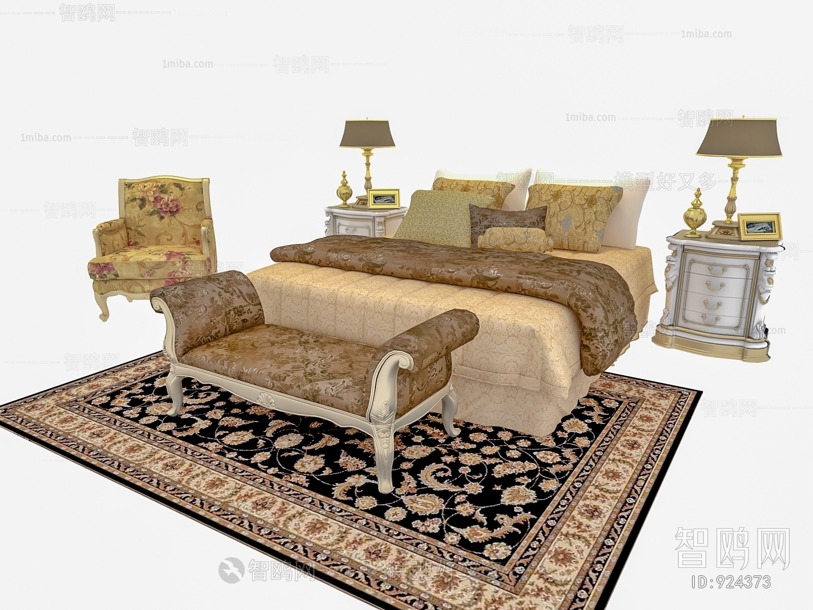 European Style Double Bed