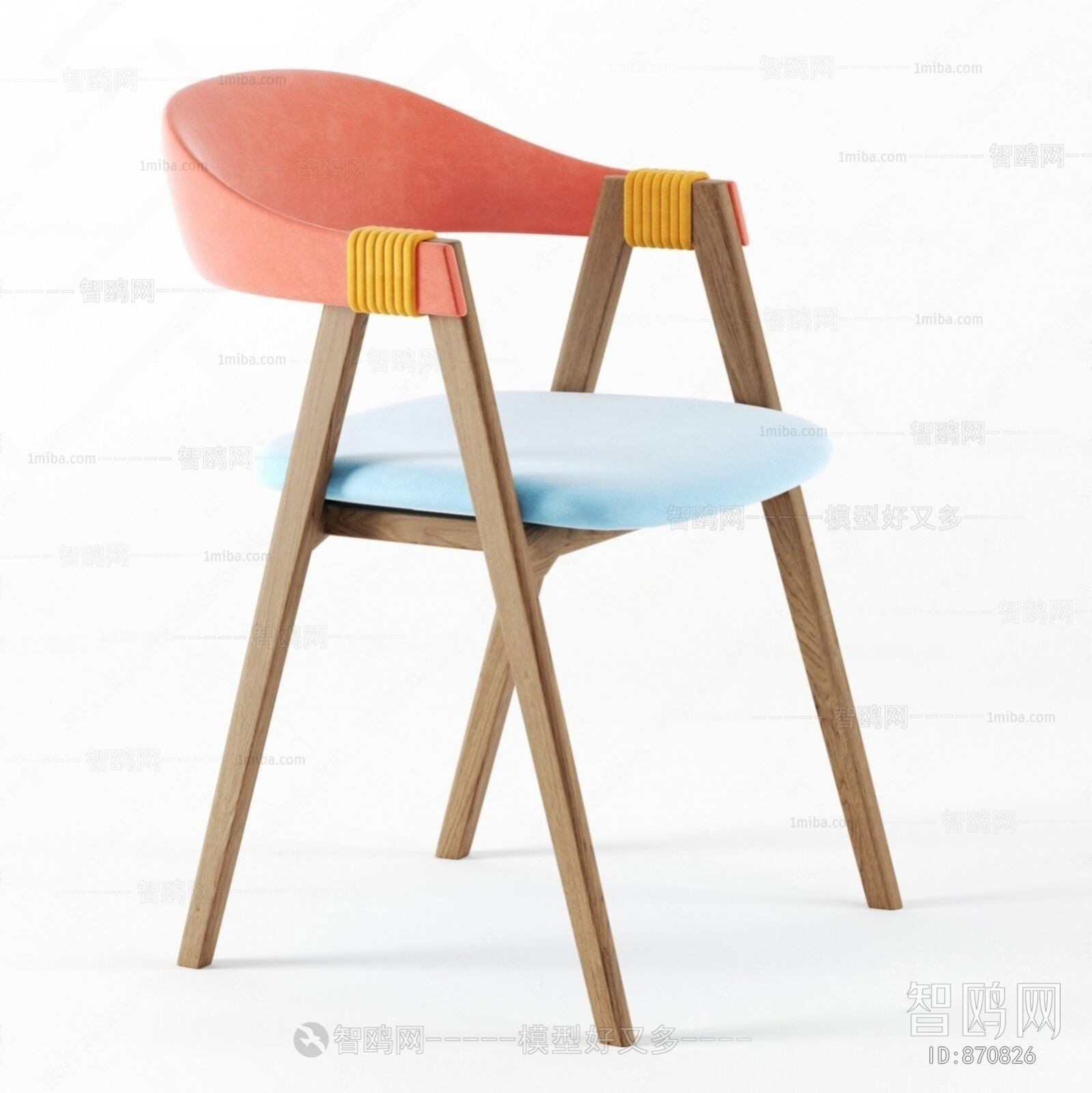 Nordic Style Single Chair