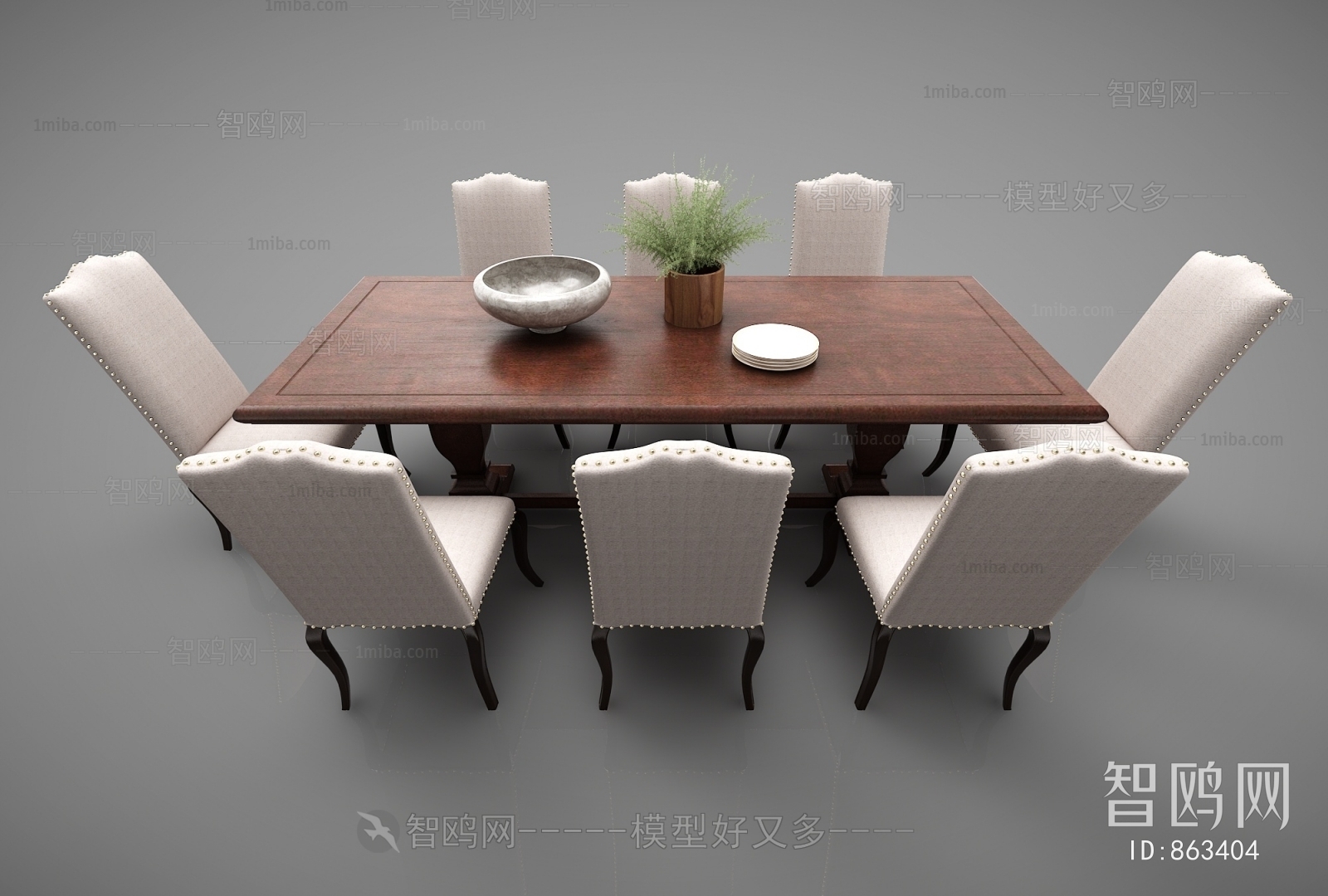 American Style Dining Table And Chairs