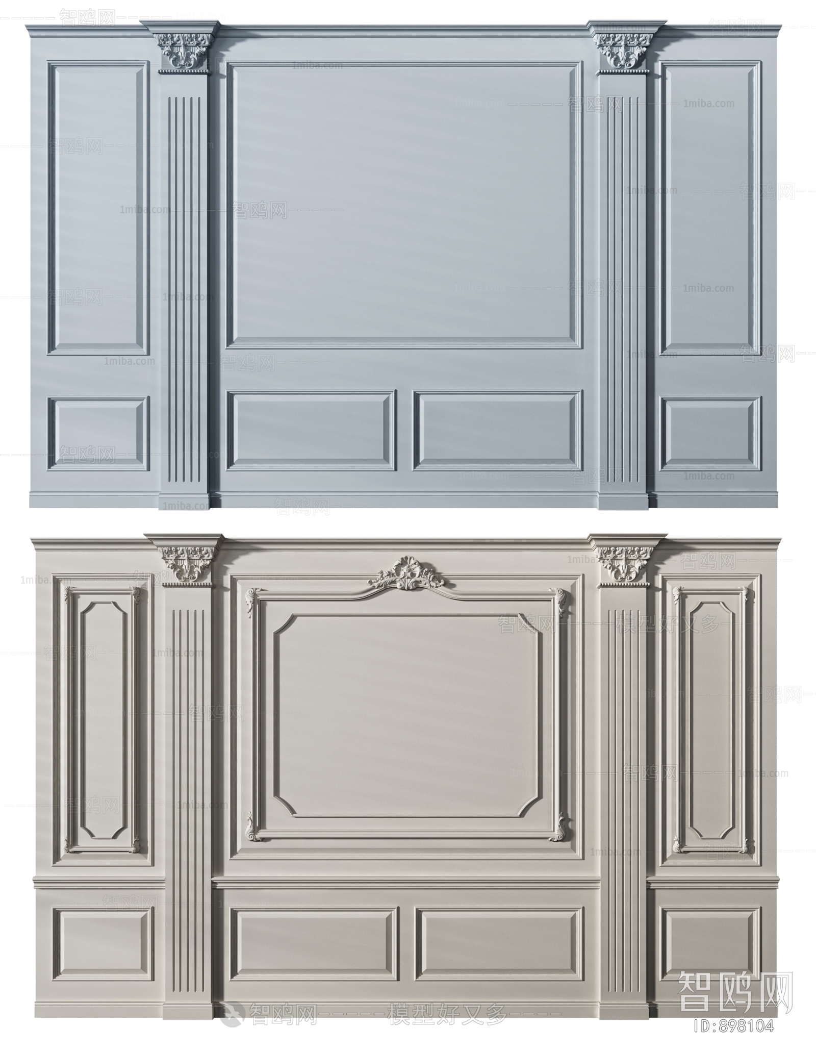 Simple European Style Panels