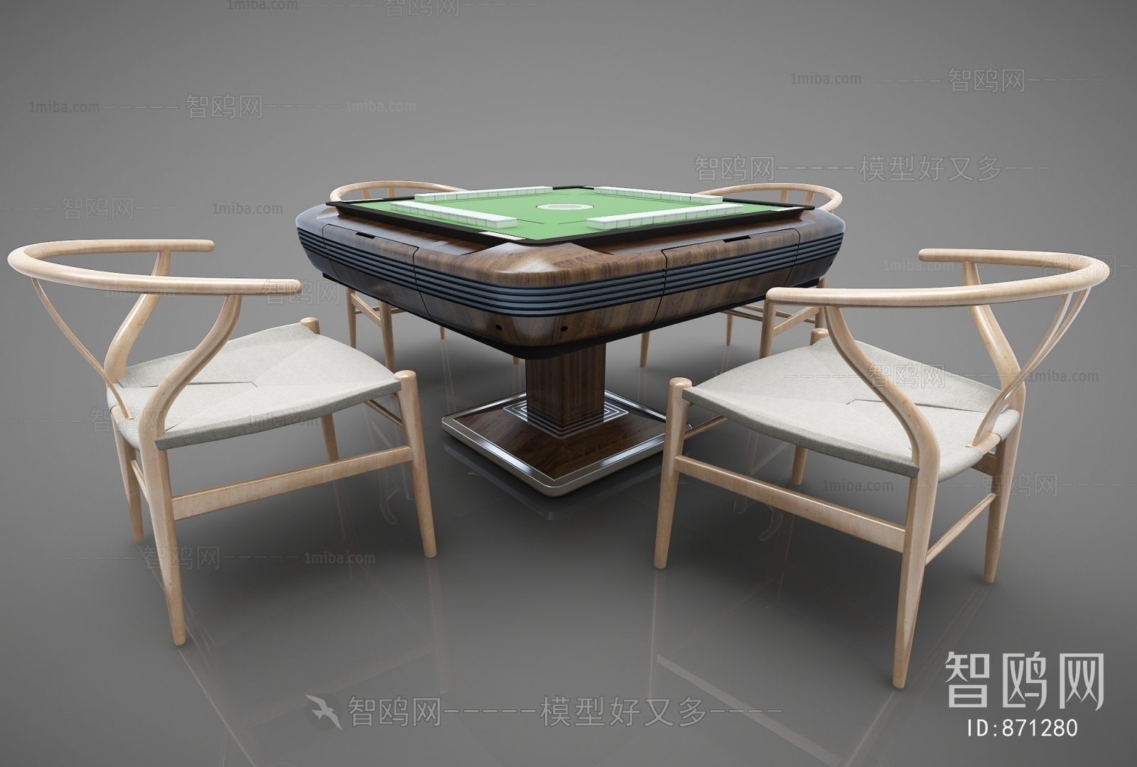 New Chinese Style Mahjong Tables And Chairs