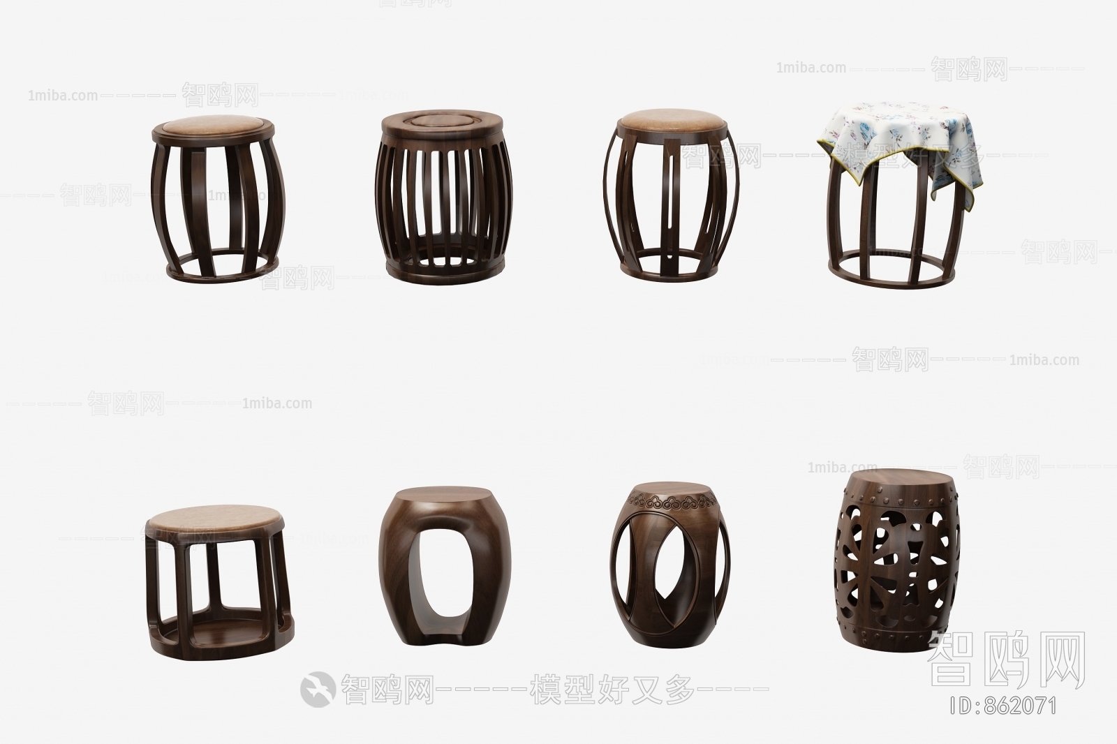 New Chinese Style Stool