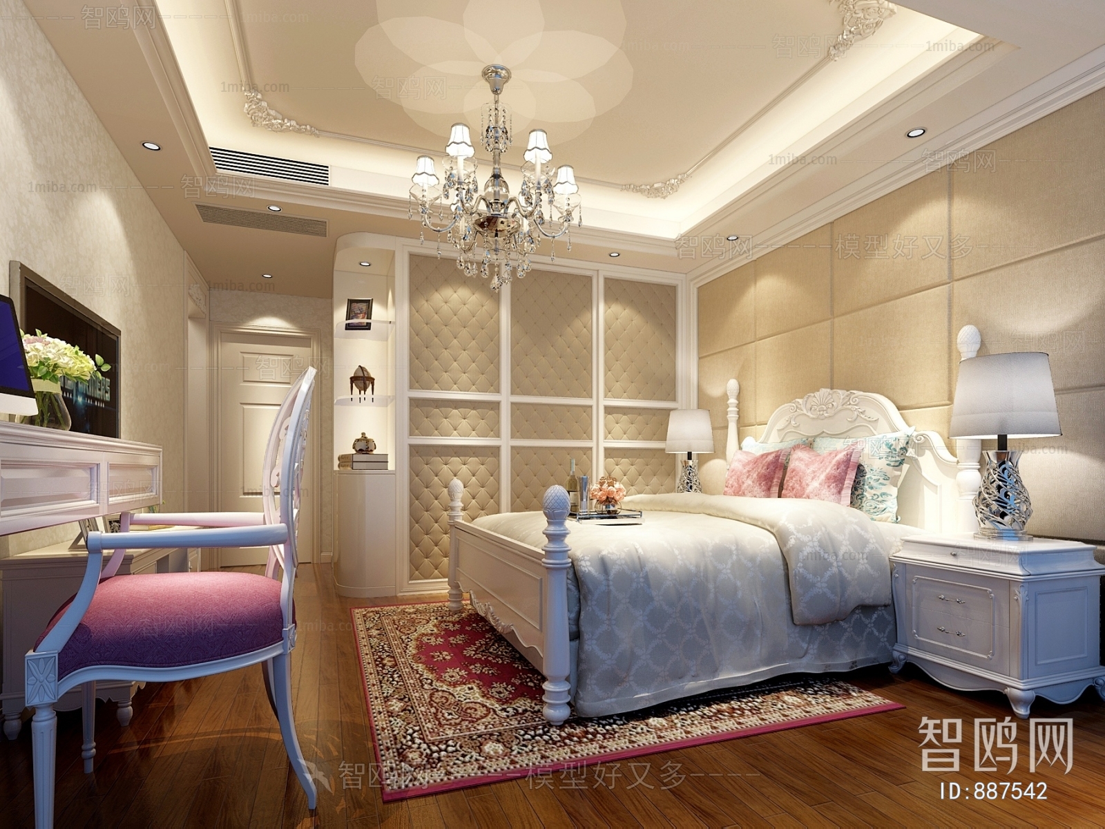 European Style Bedroom