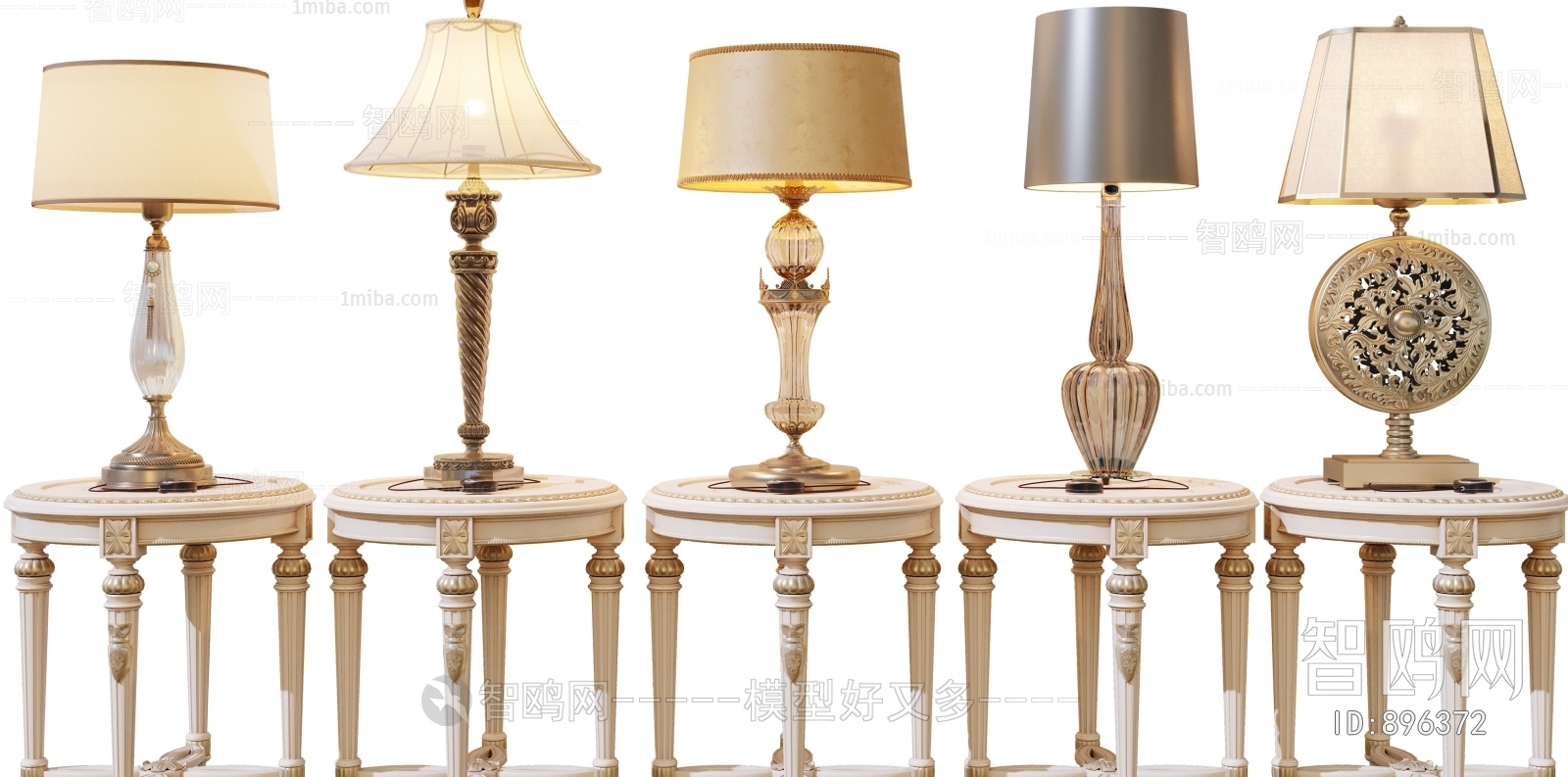 Simple European Style Table Lamp