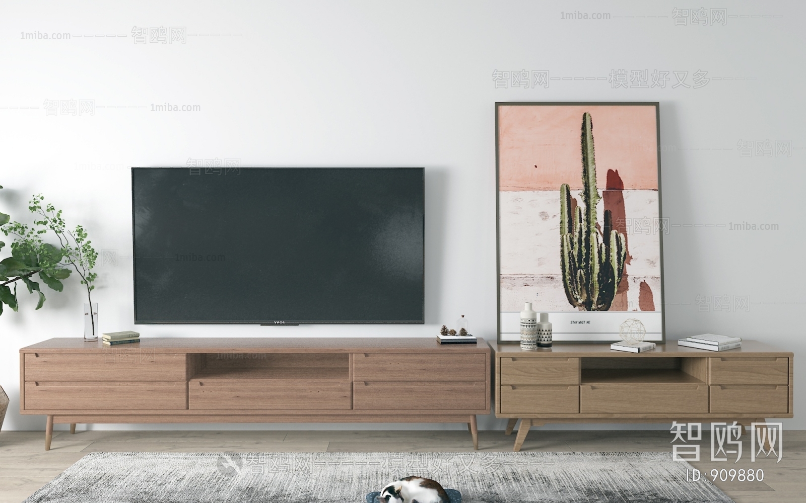 Nordic Style TV Cabinet