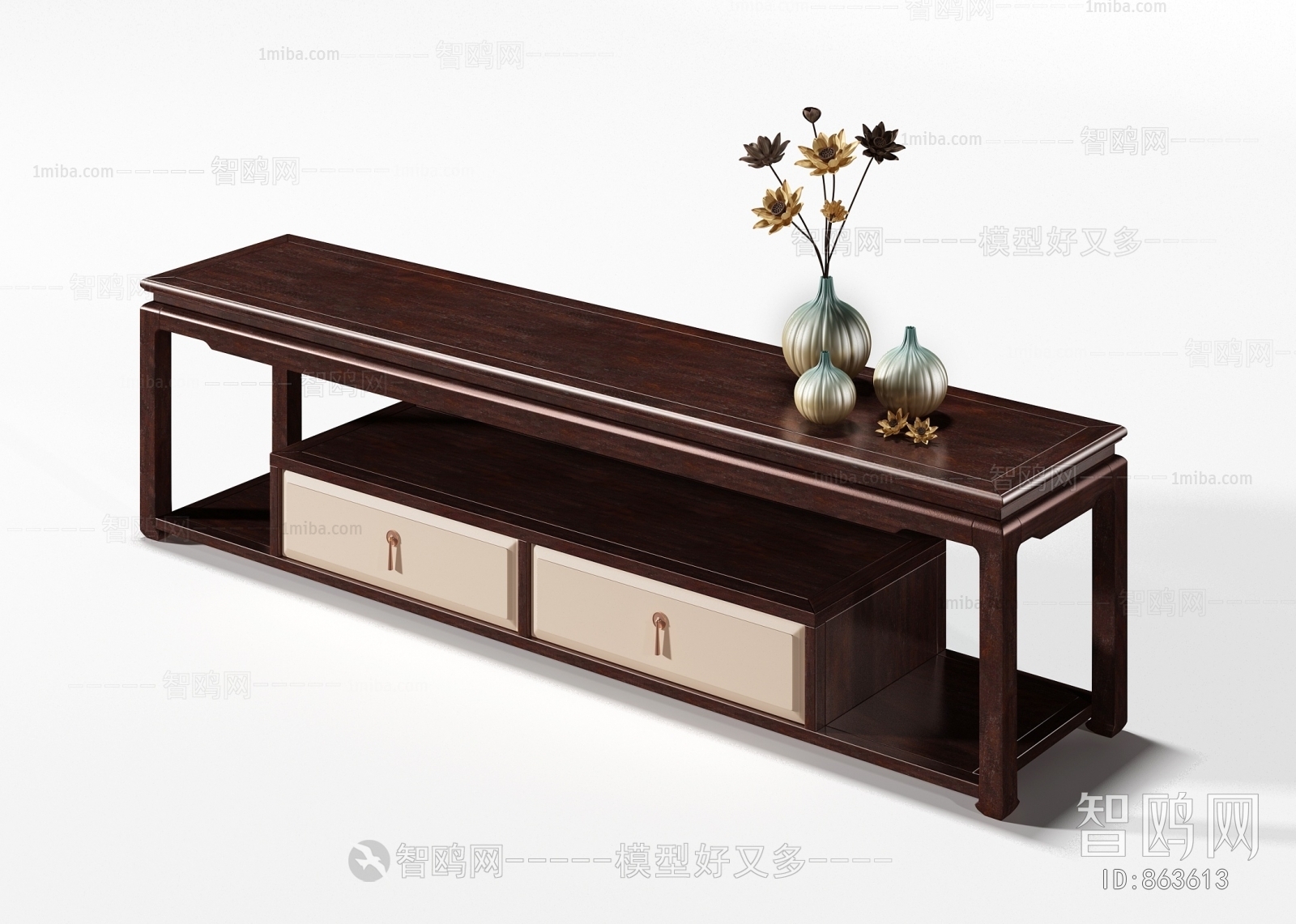 Chinese Style TV Cabinet