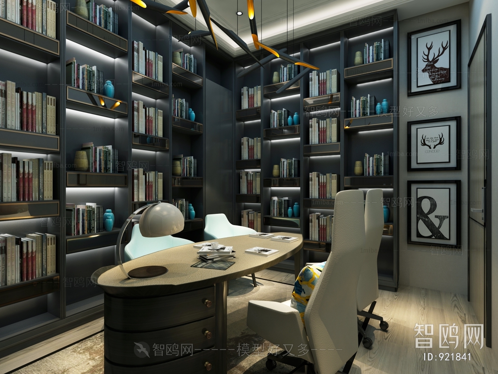 Post Modern Style Study Space