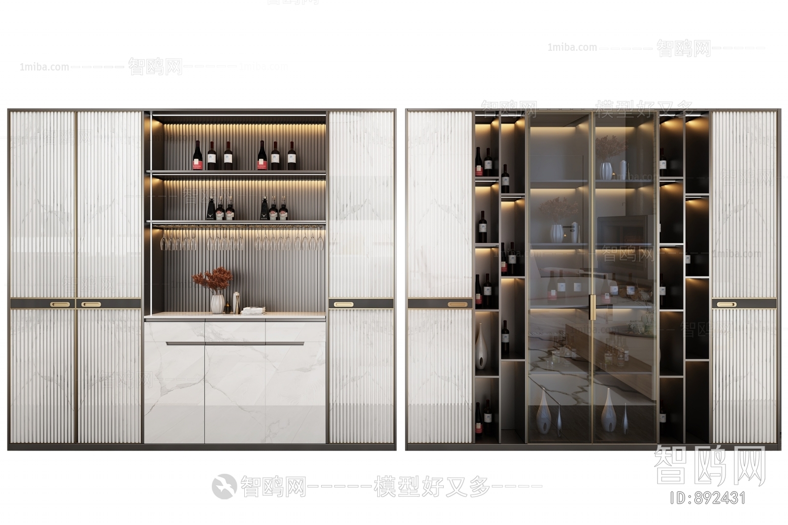 Modern Wine Cabinet