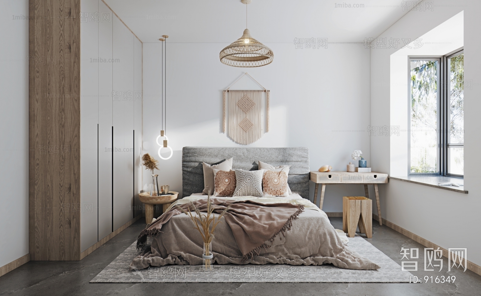 Nordic Style Bedroom