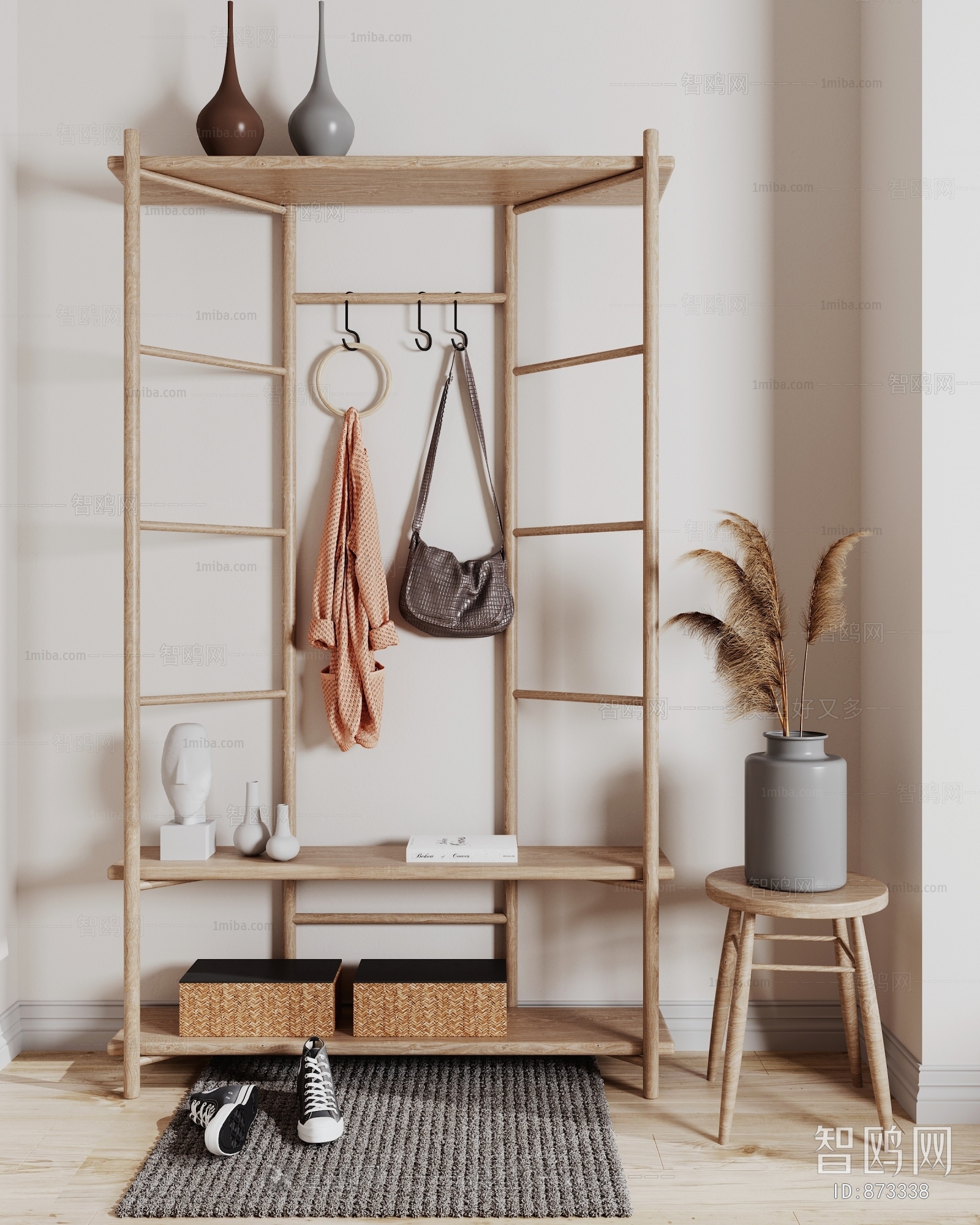 Nordic Style Shoe Cabinet