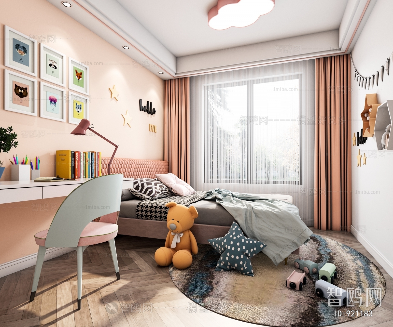 Modern Girl's Room Daughter's Room