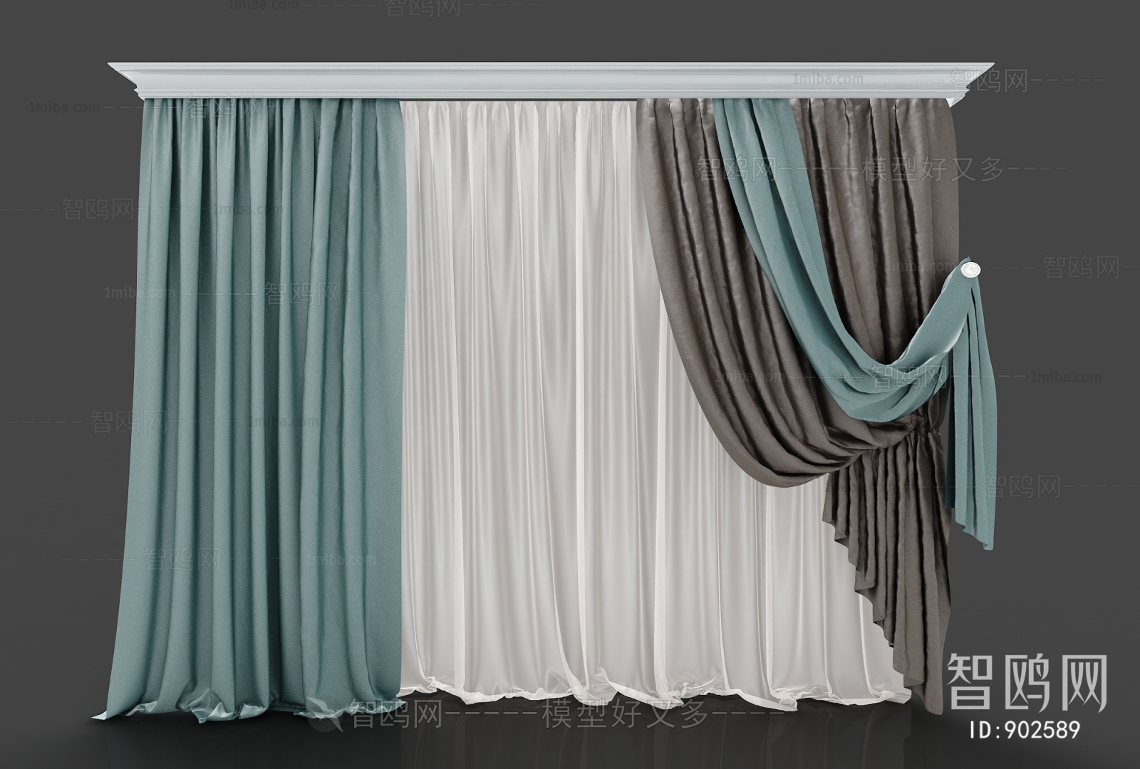 Simple European Style The Curtain