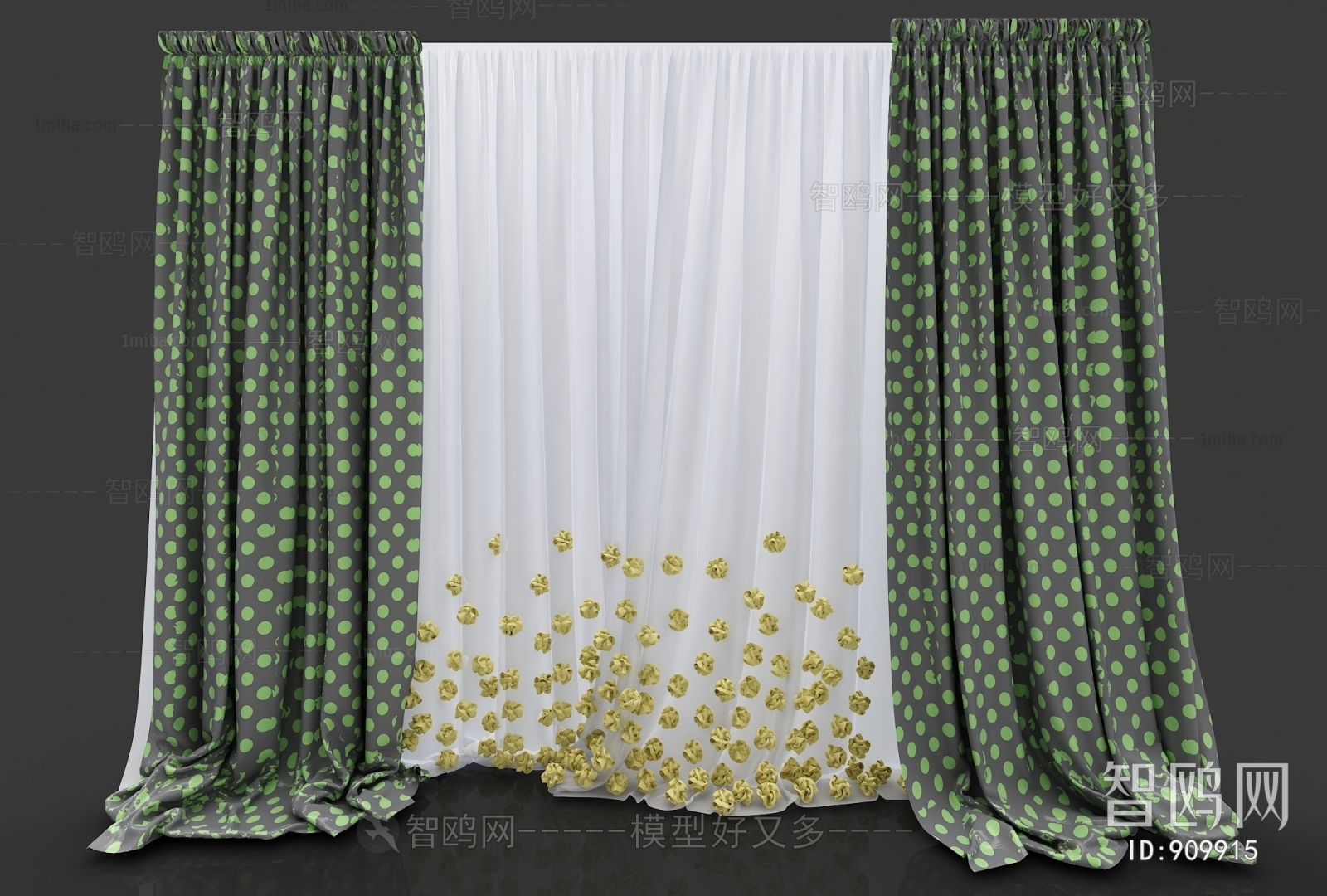 Simple European Style The Curtain