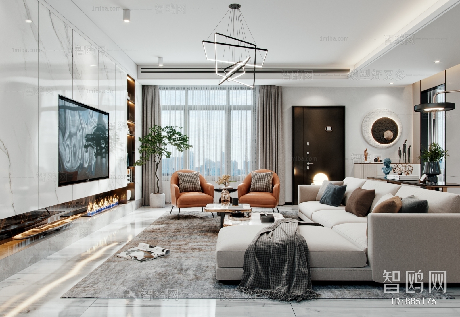 Modern A Living Room
