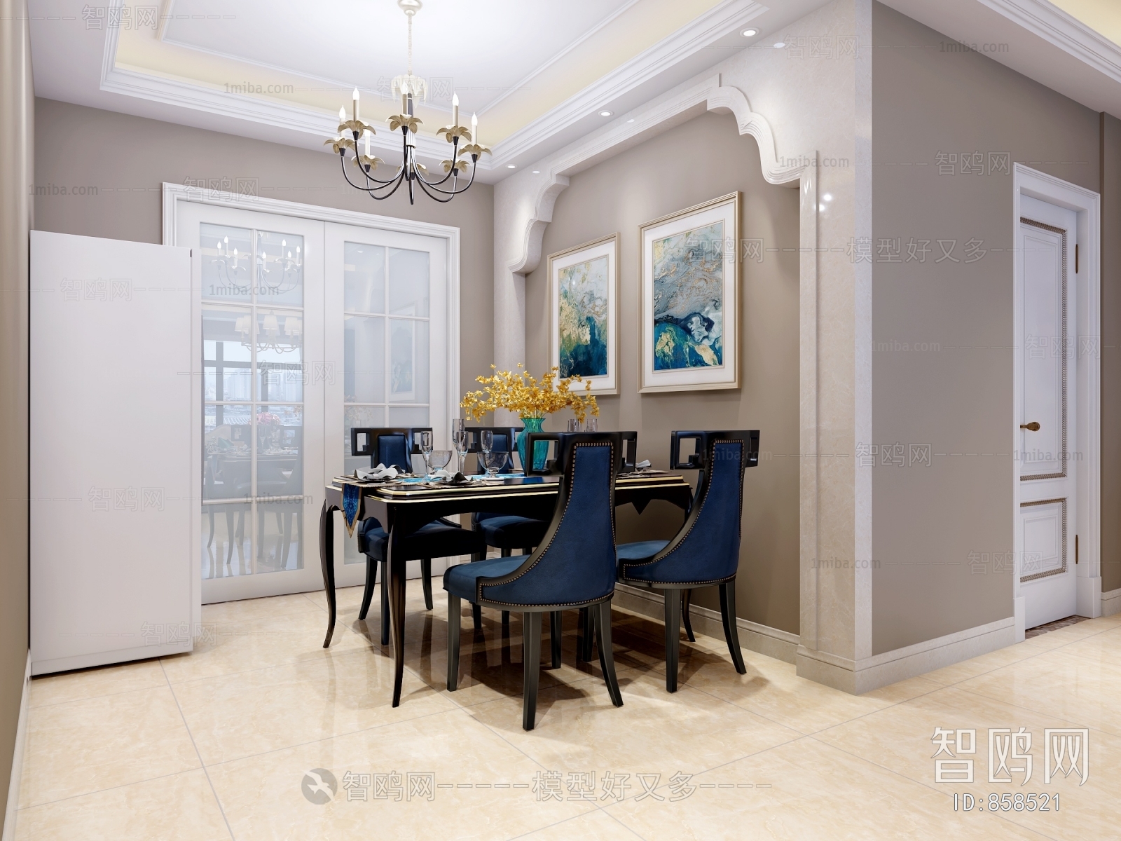 European Style Dining Room