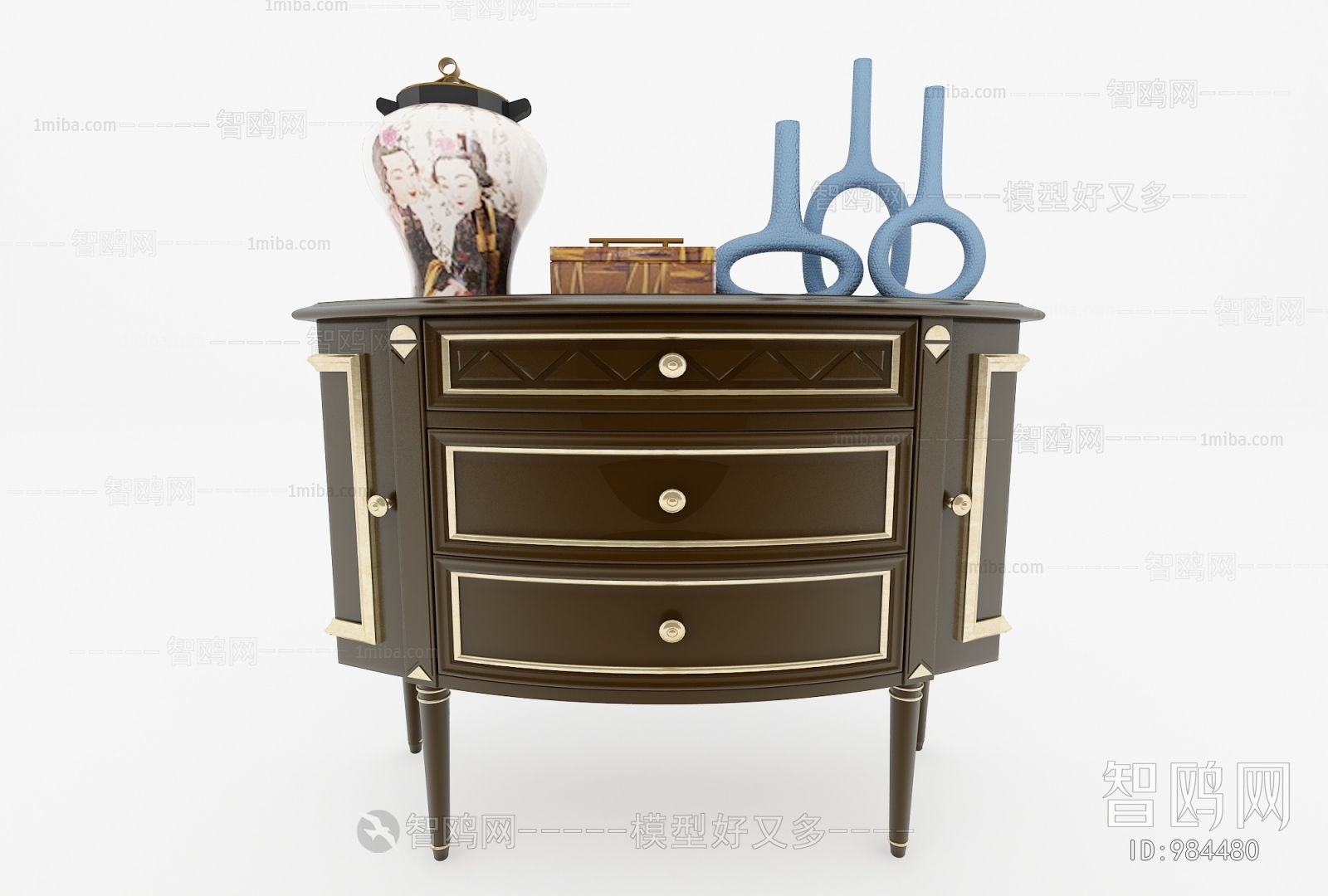 European Style Decorative Cabinet