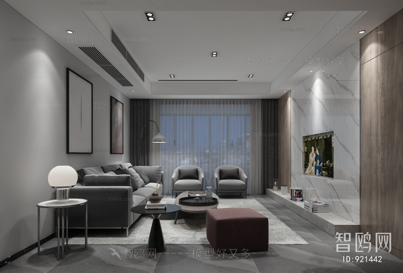 Modern A Living Room