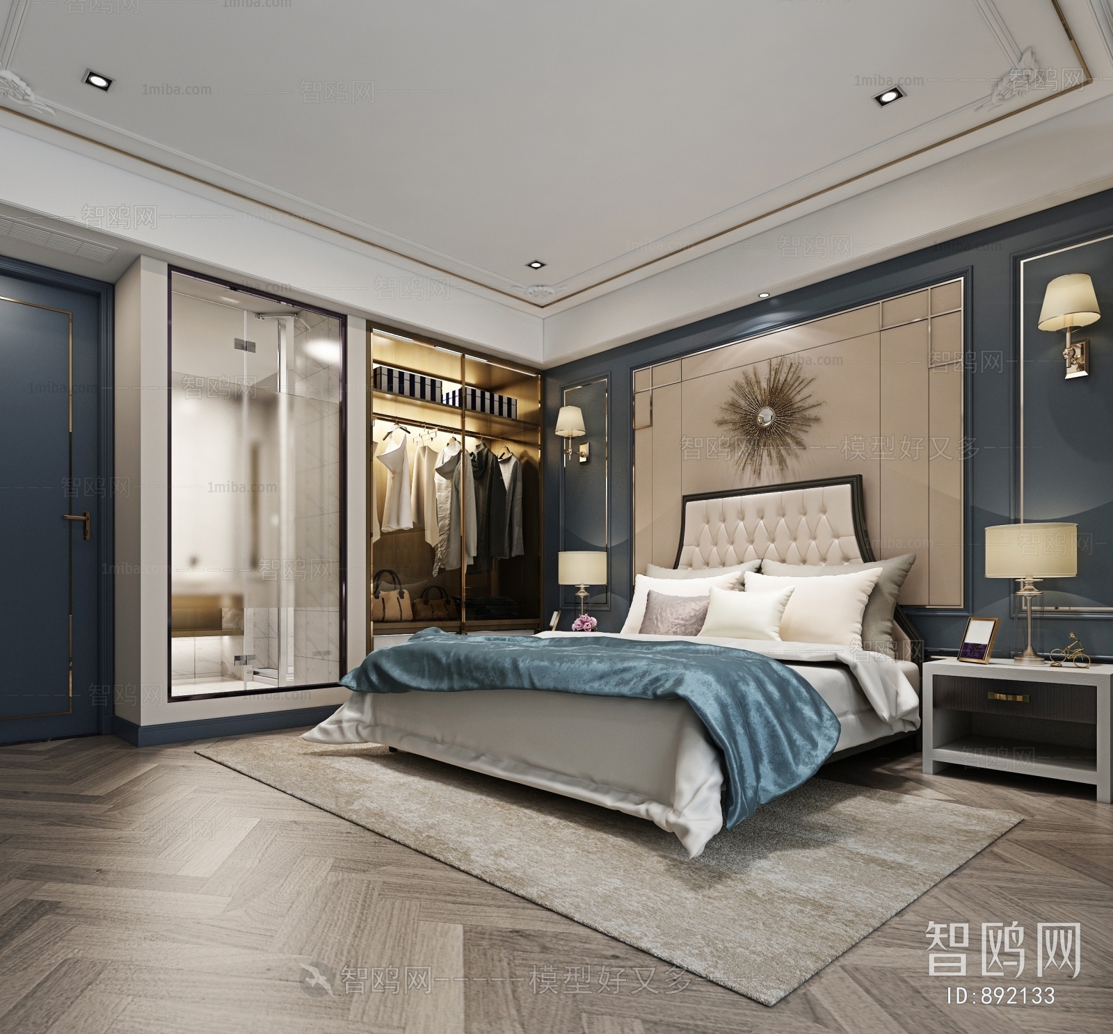 European Style Bedroom