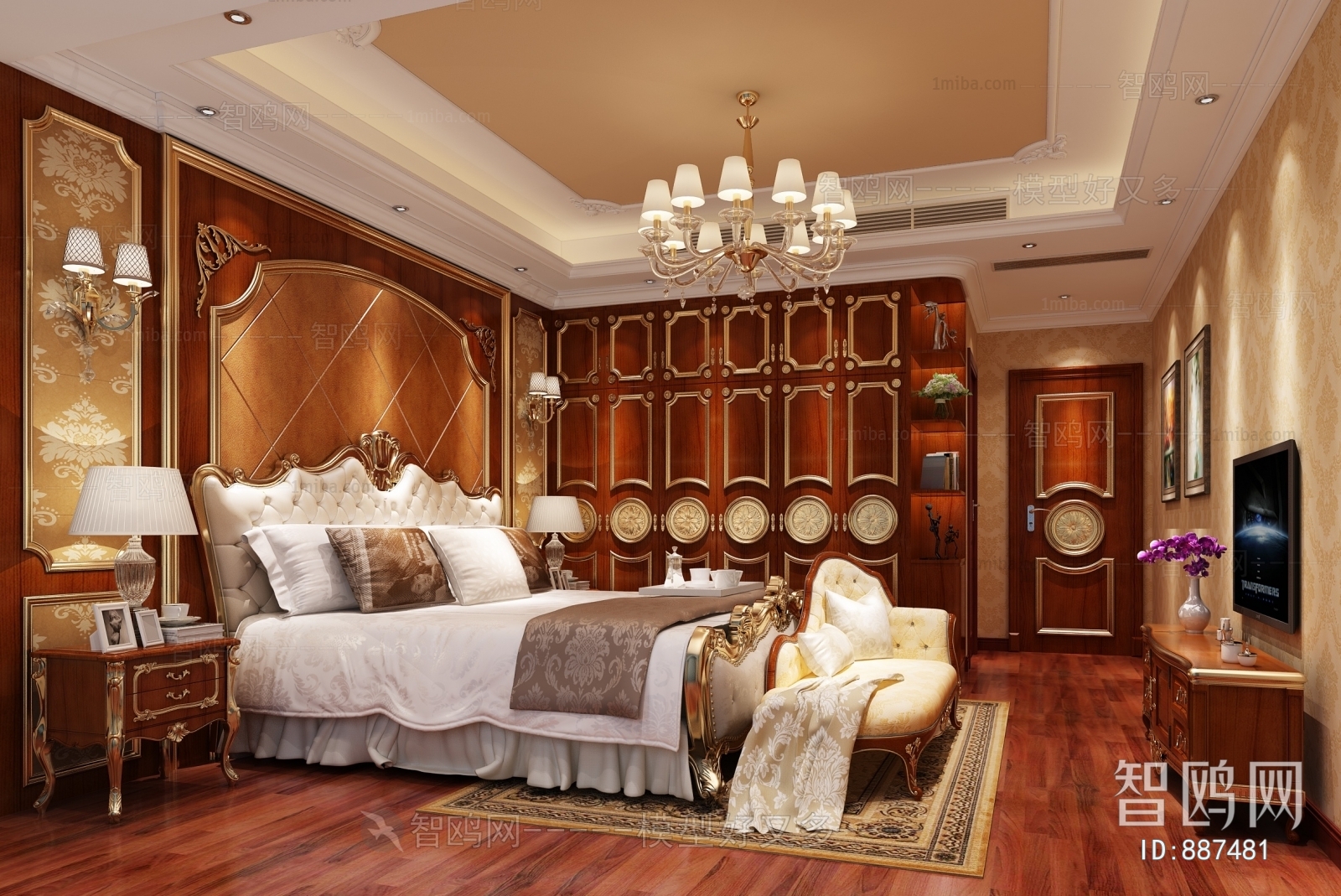 European Style Bedroom