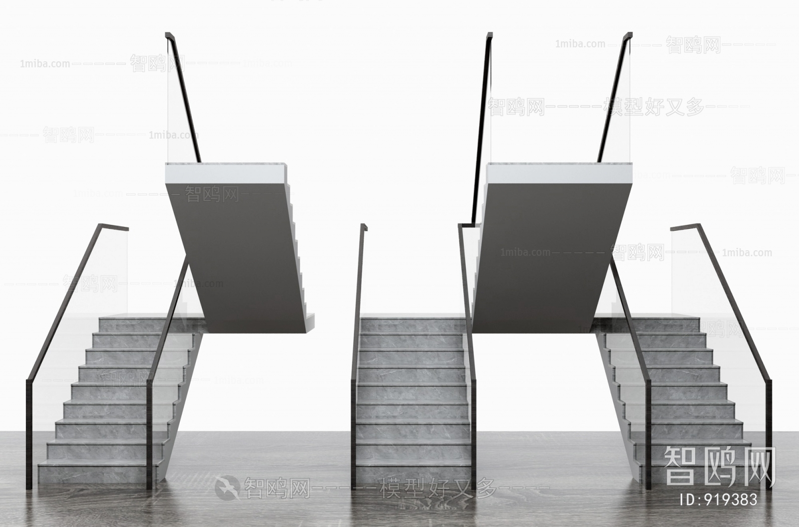 Modern Stair Balustrade/elevator