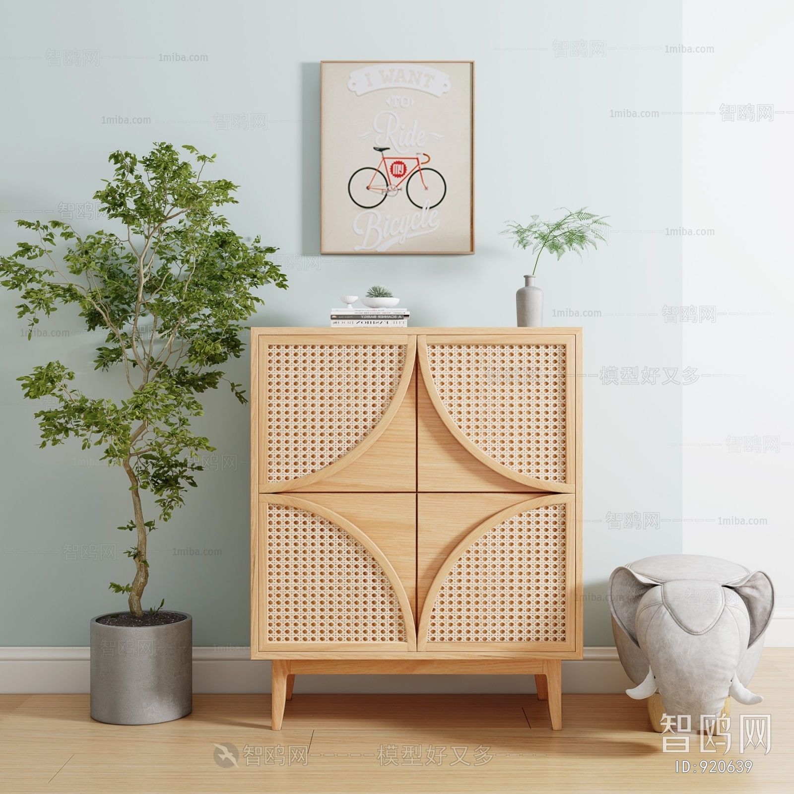 Nordic Style Side Cabinet