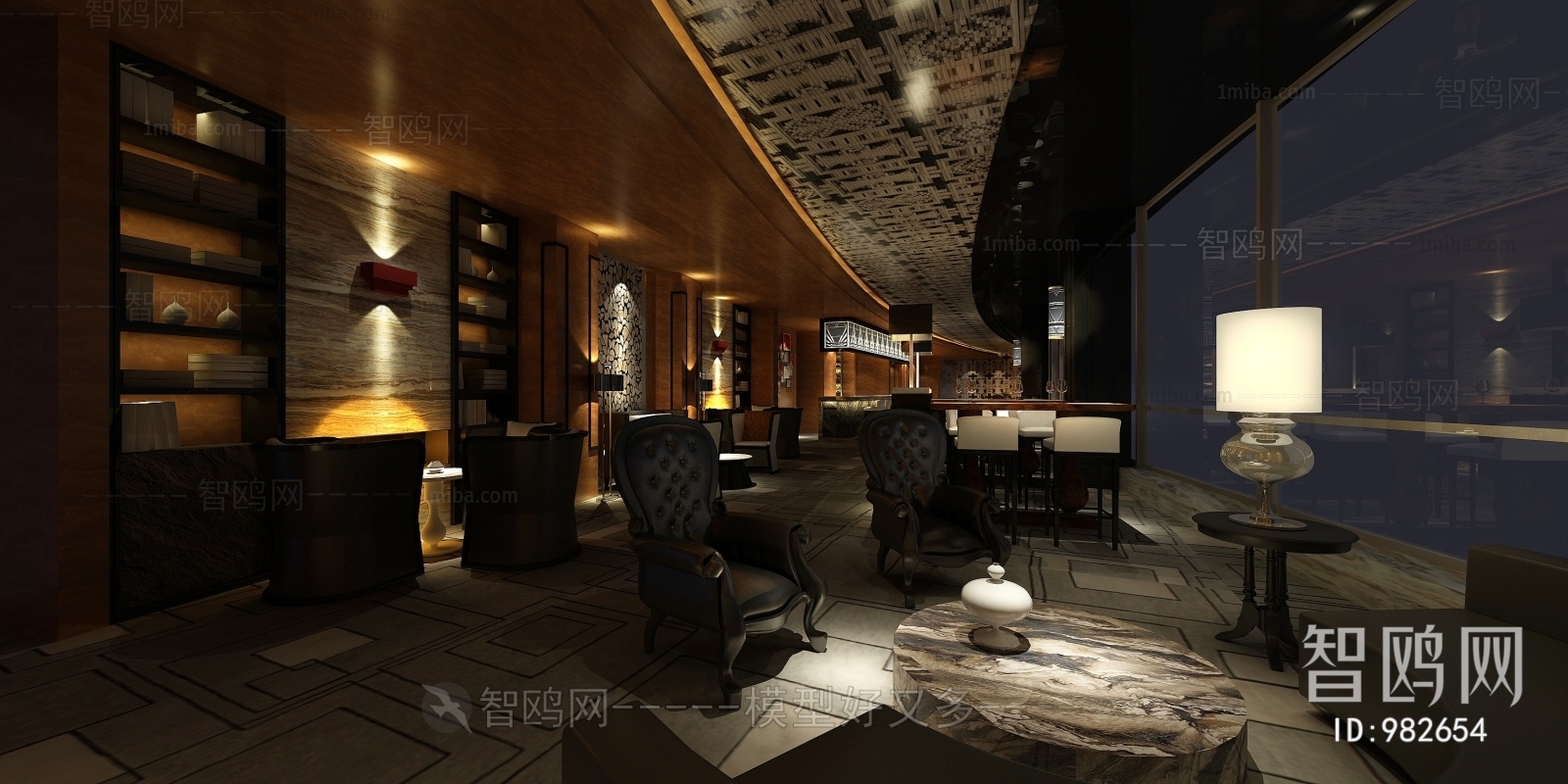 New Chinese Style Hotel Space