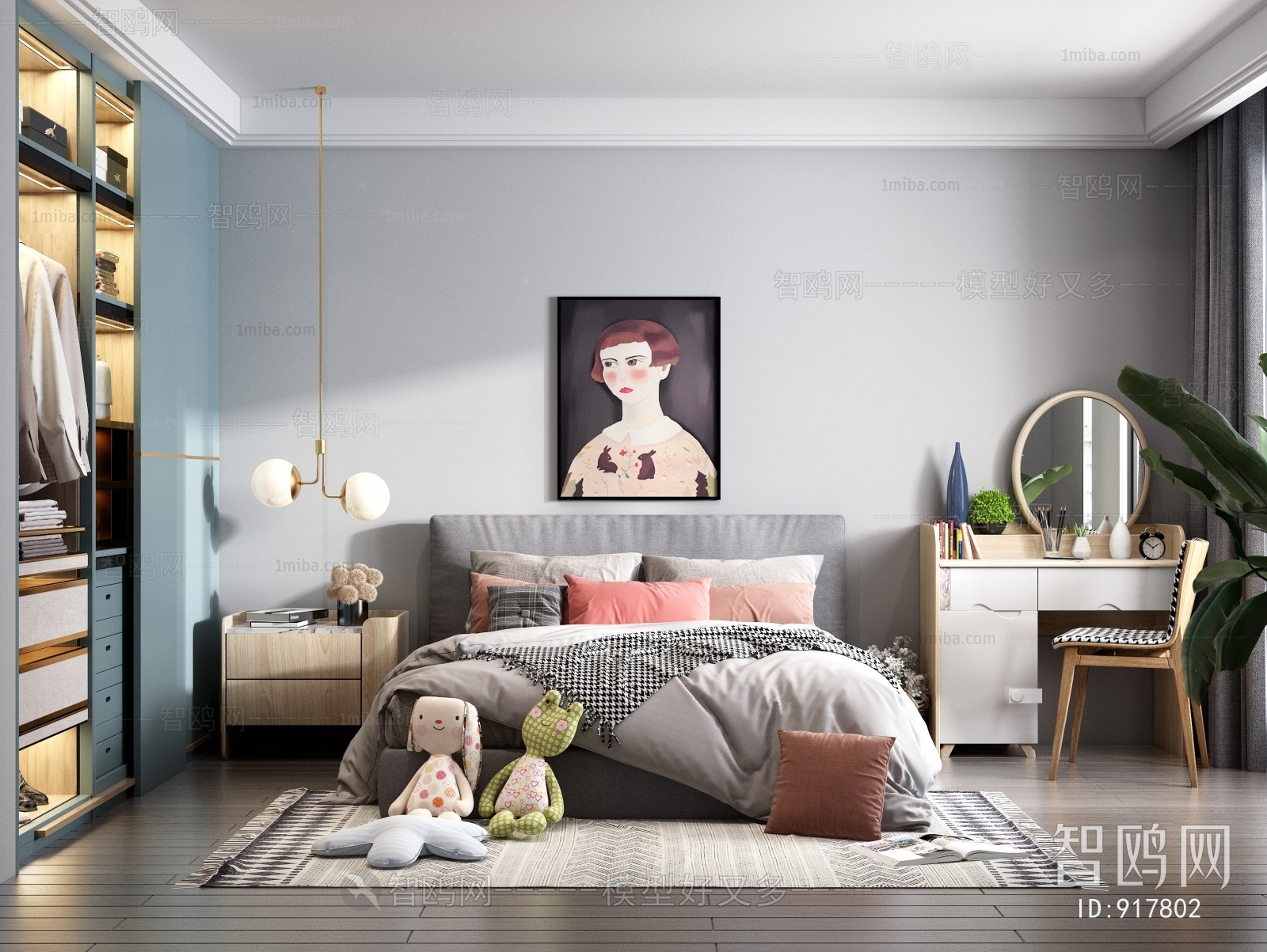 Nordic Style Bedroom