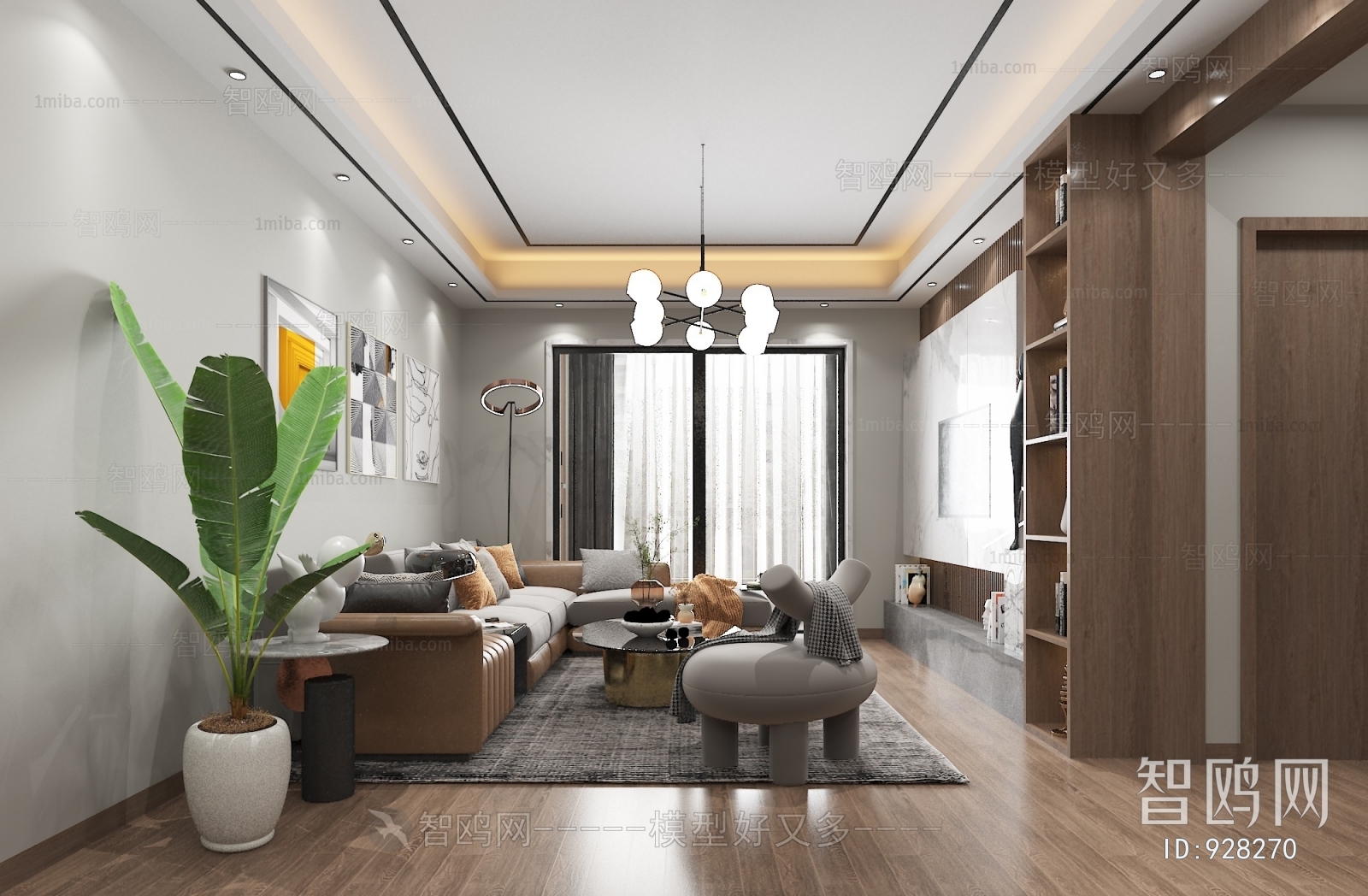 Modern A Living Room