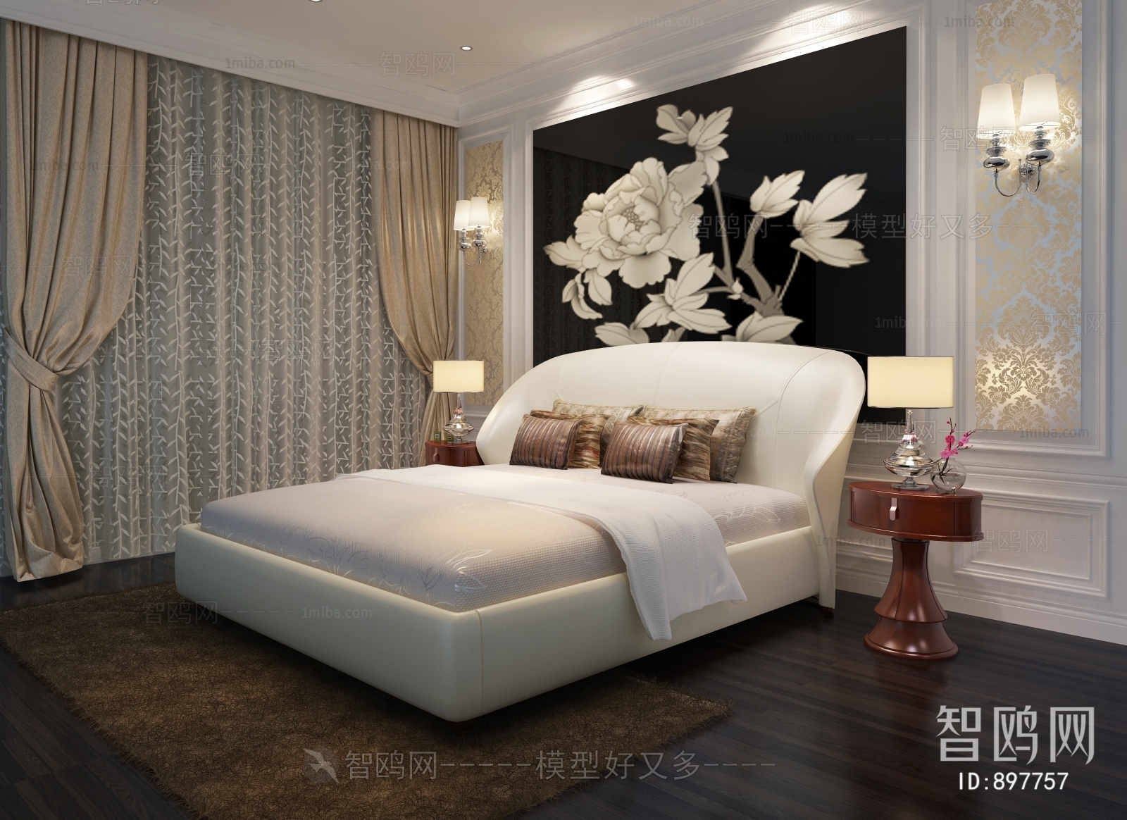 Post Modern Style Bedroom