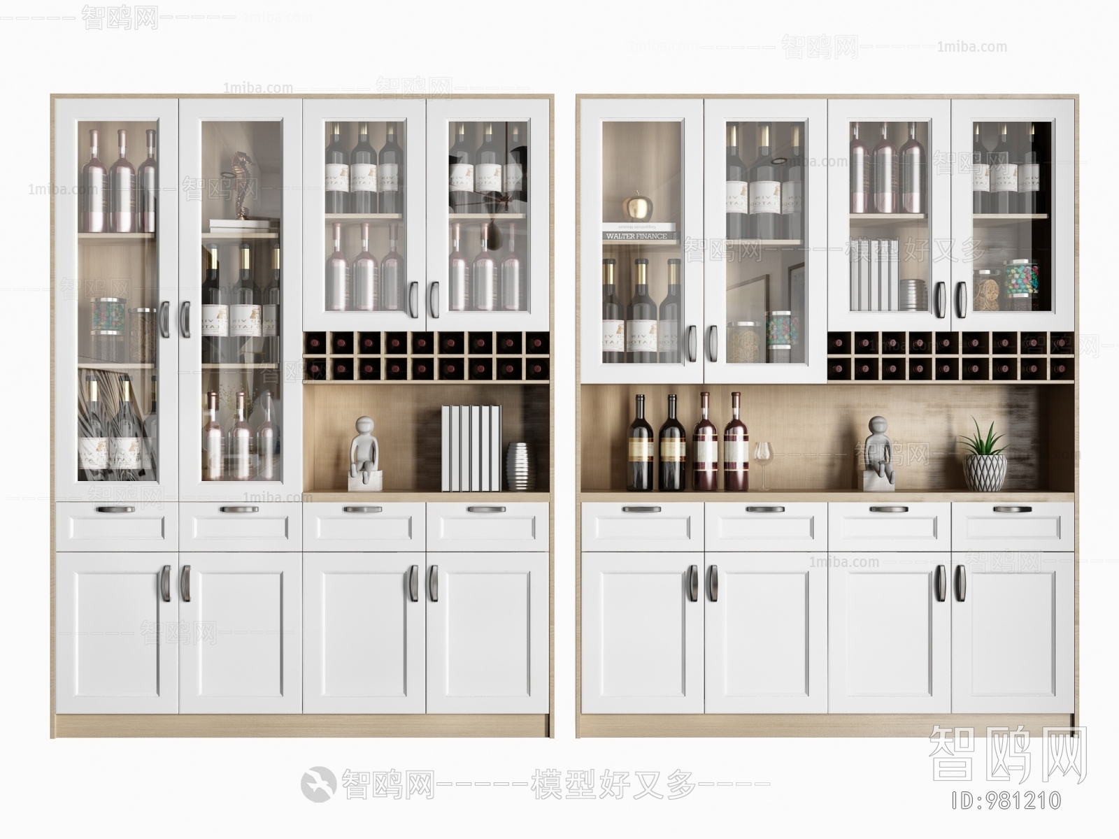 Nordic Style Wine Cabinet