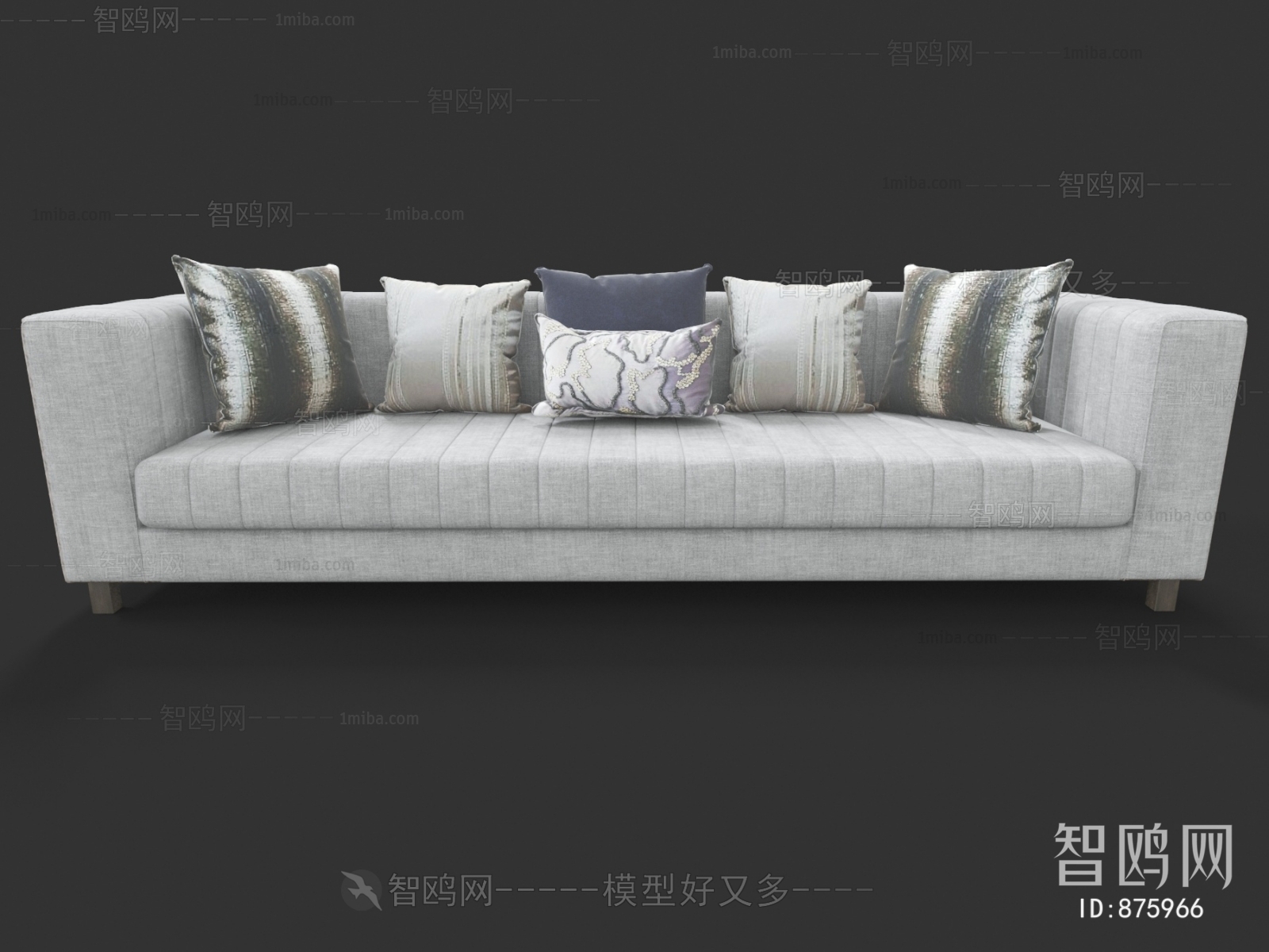 Modern Three-seat Sofa