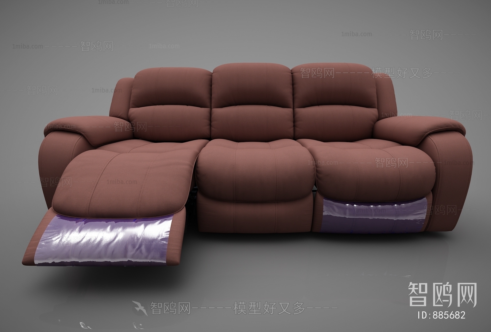 Modern Three-seat Sofa