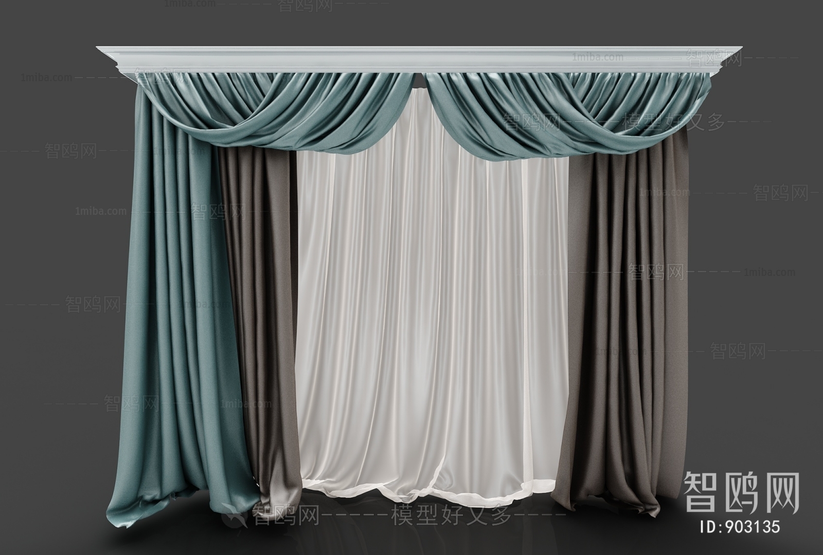 Simple European Style The Curtain