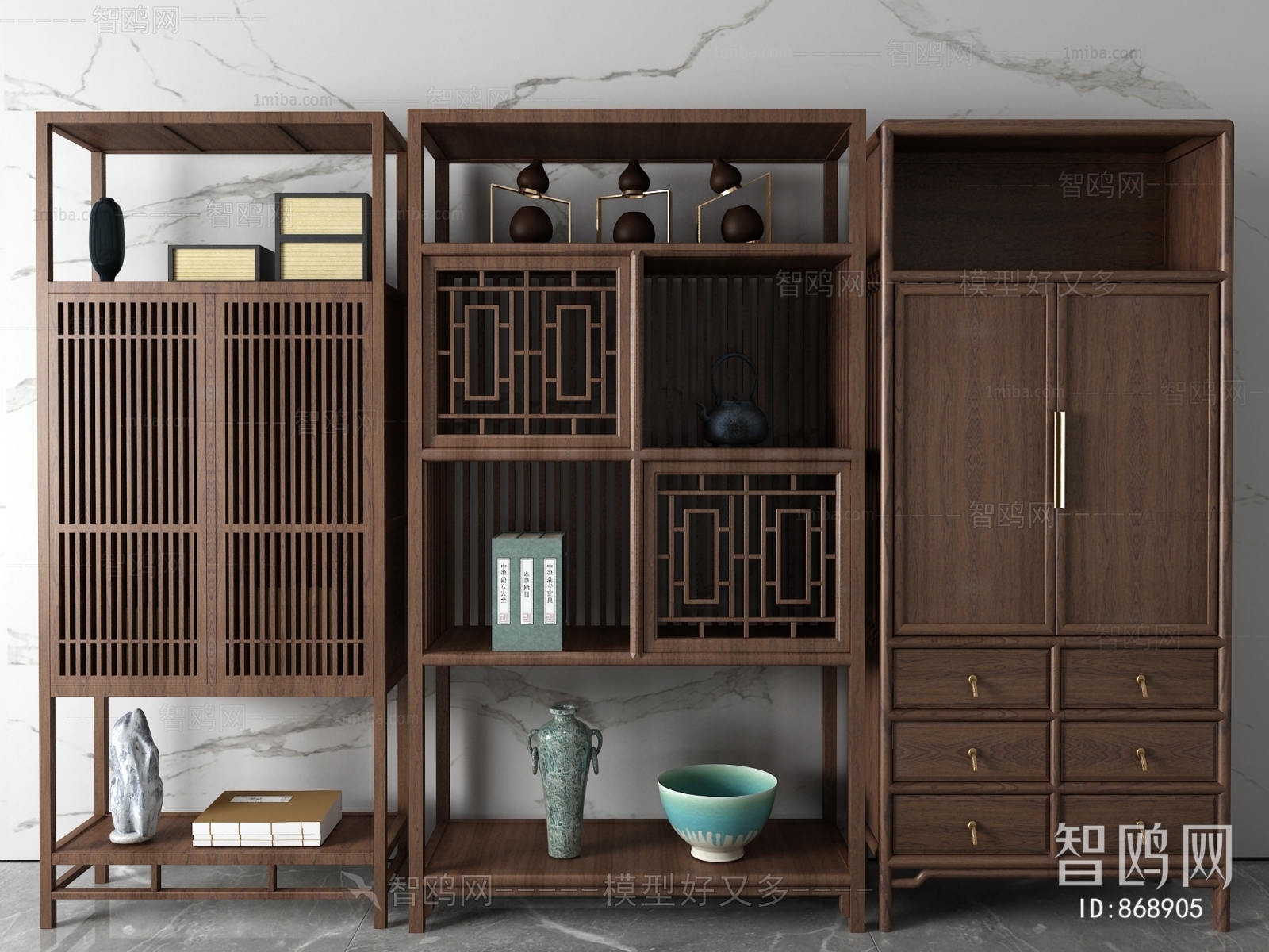 New Chinese Style Antique Rack