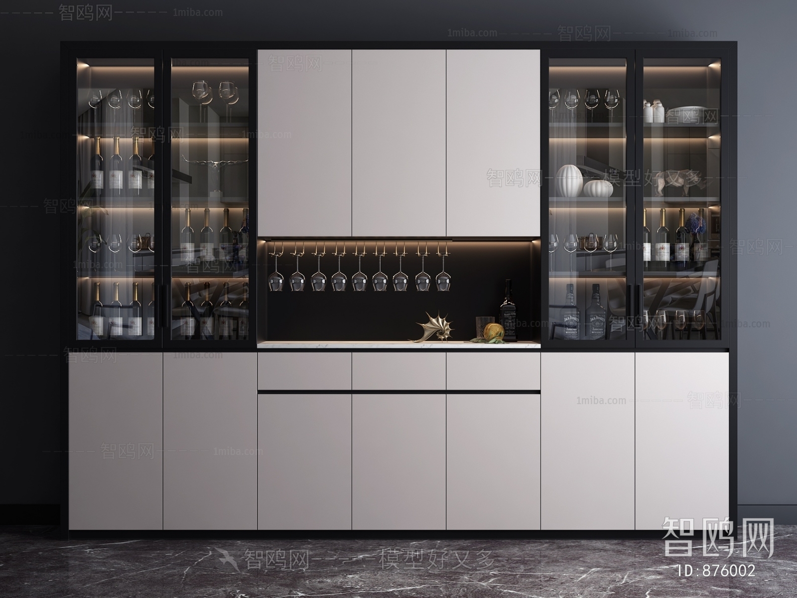 Modern Wine Cabinet