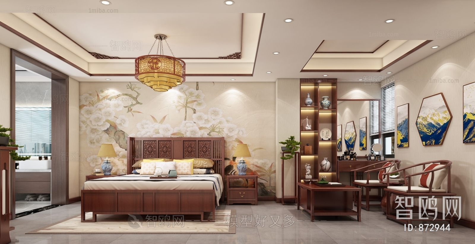 Chinese Style Bedroom