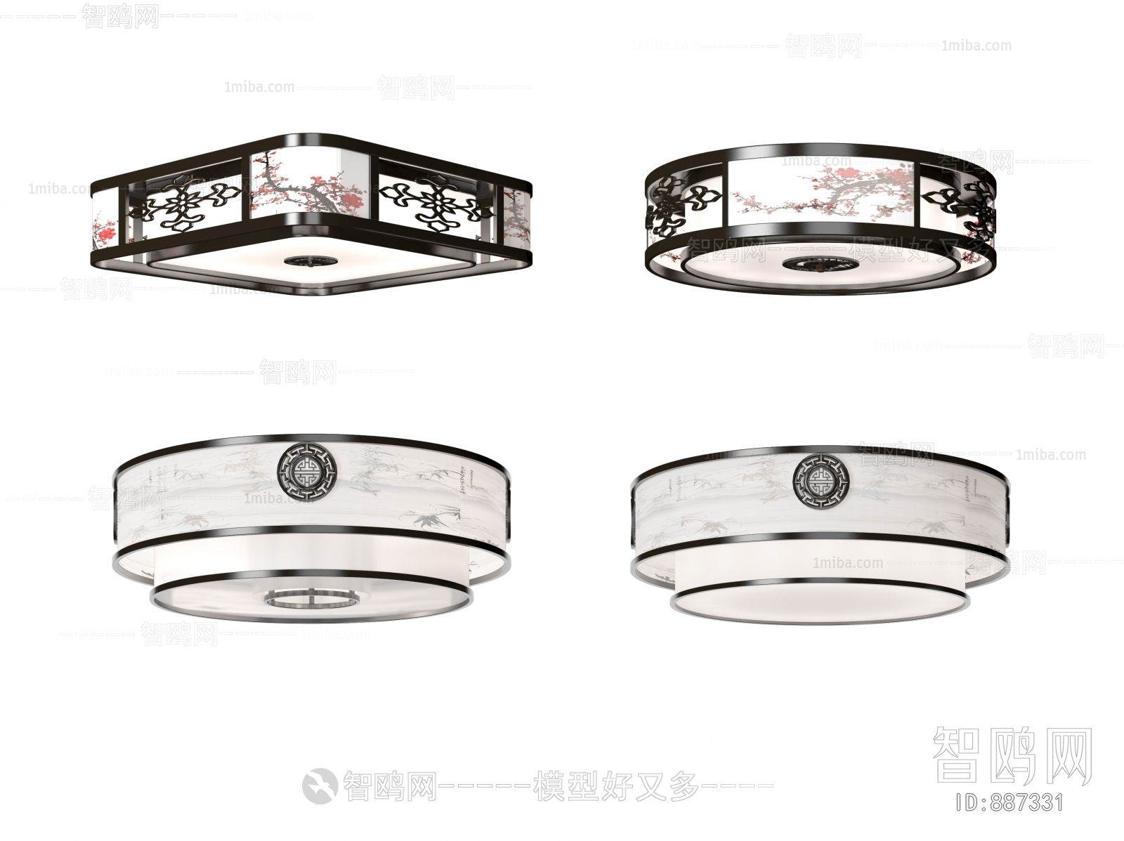 New Chinese Style Ceiling Ceiling Lamp