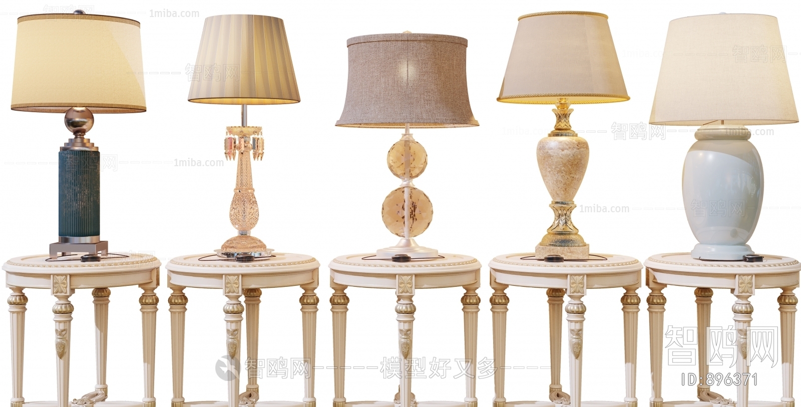 Simple European Style Table Lamp