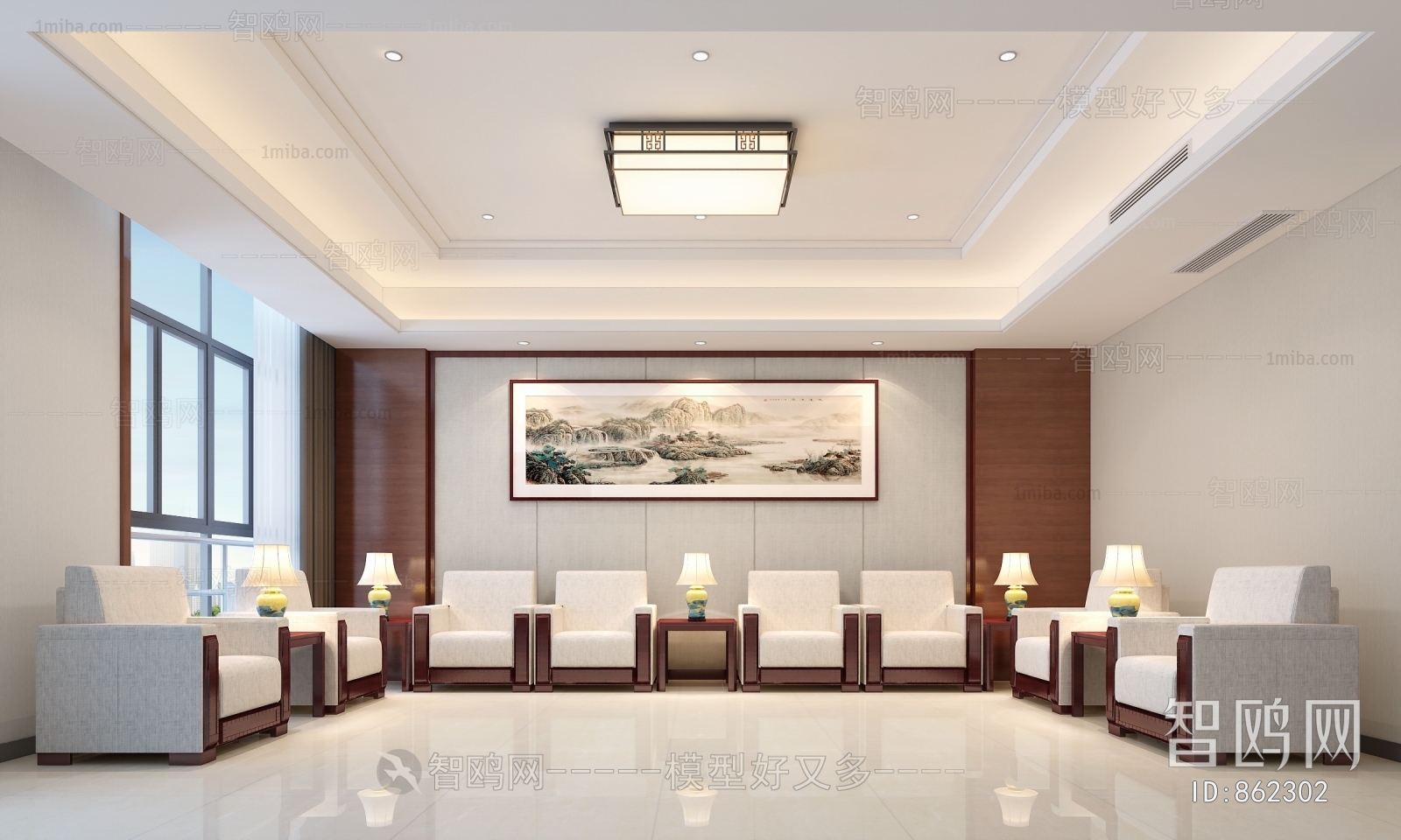 Chinese Style Reception Room