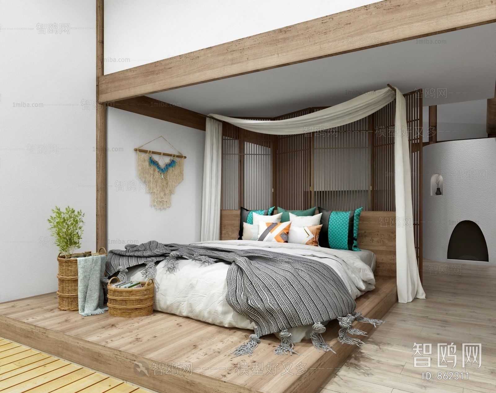 Nordic Style Guest Room